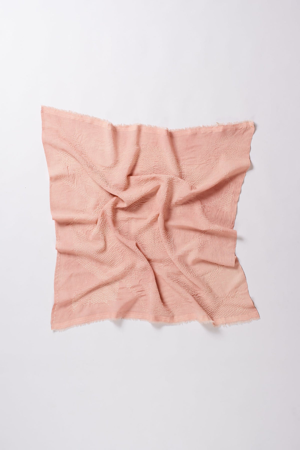 WASH PINK SILK WITH BANDHANI SCARF