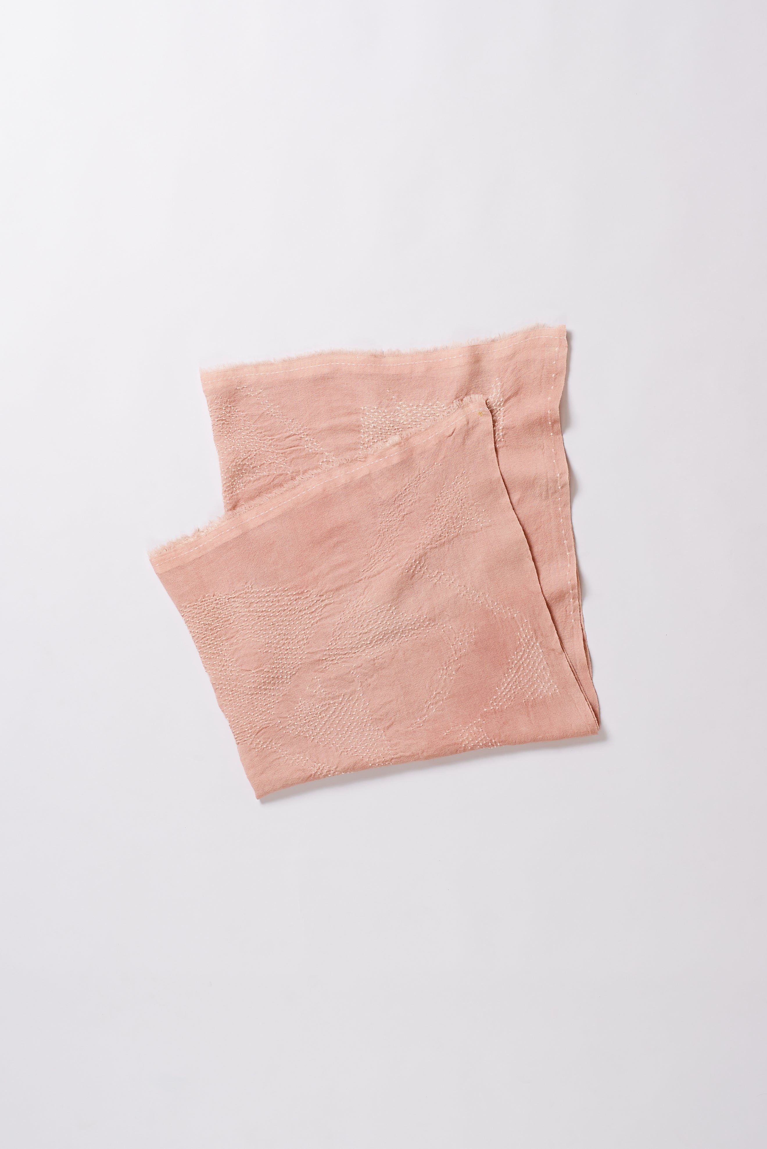 WASH PINK SILK WITH BANDHANI SCARF
