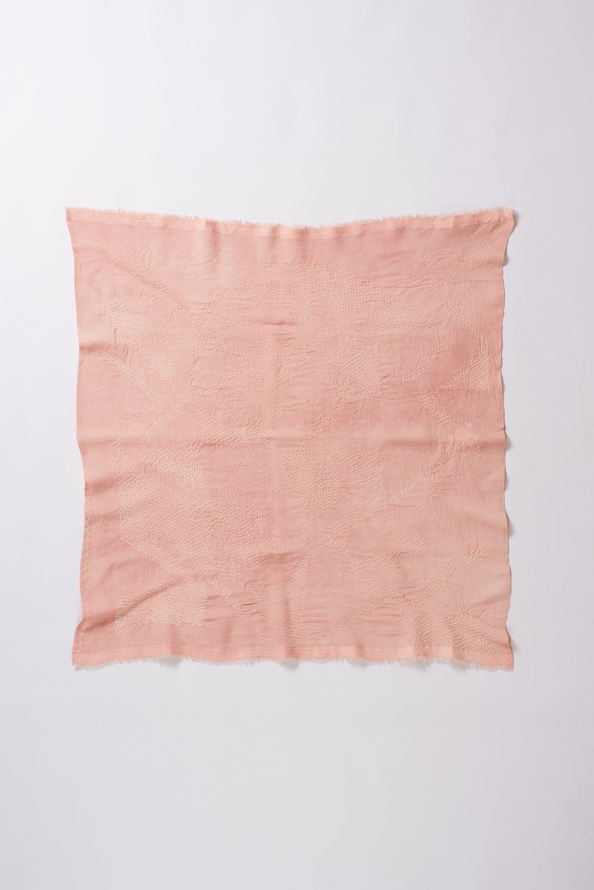 WASH PINK SILK WITH BANDHANI SCARF