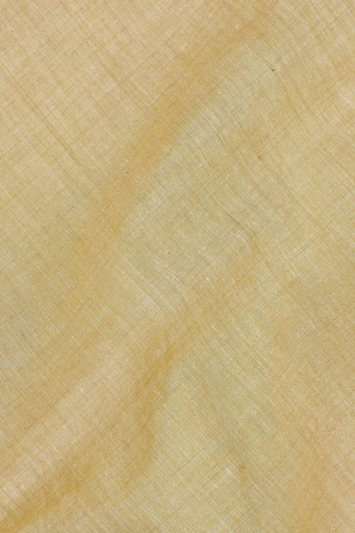 OCHRE YELLOW COTTON SHIRT