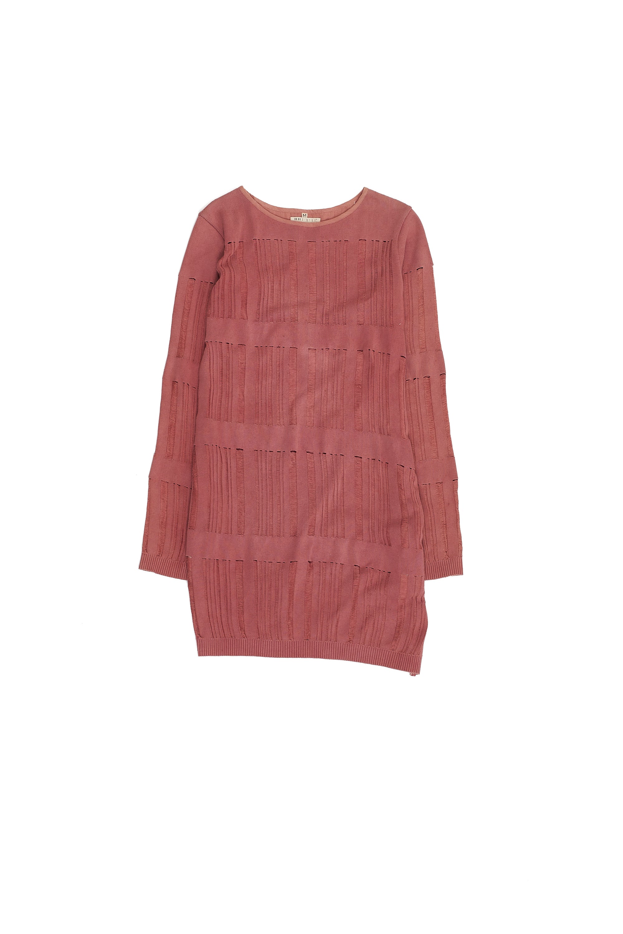 COTTON PINK WOOD DRESS