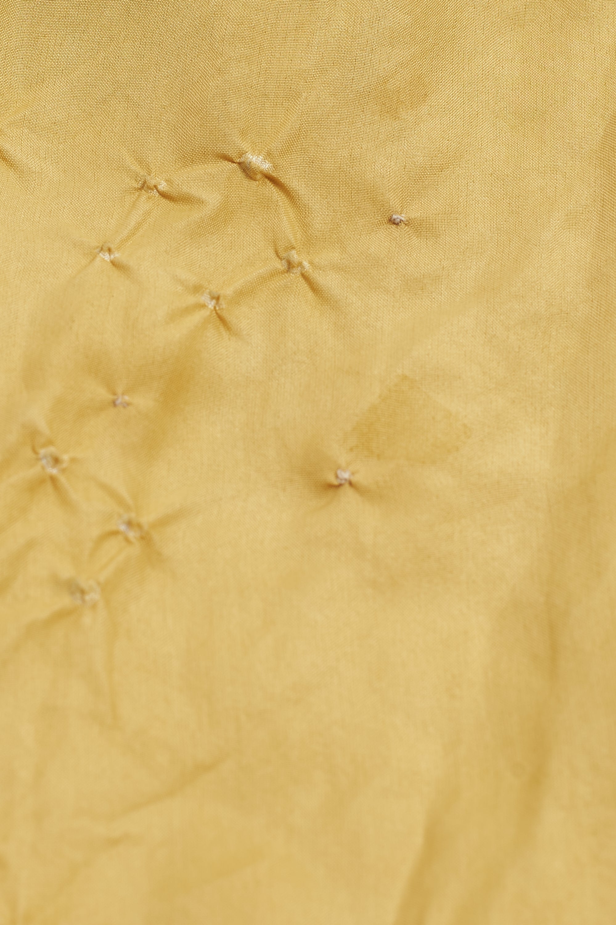 SILK SCARF IN OCHER YELLOW