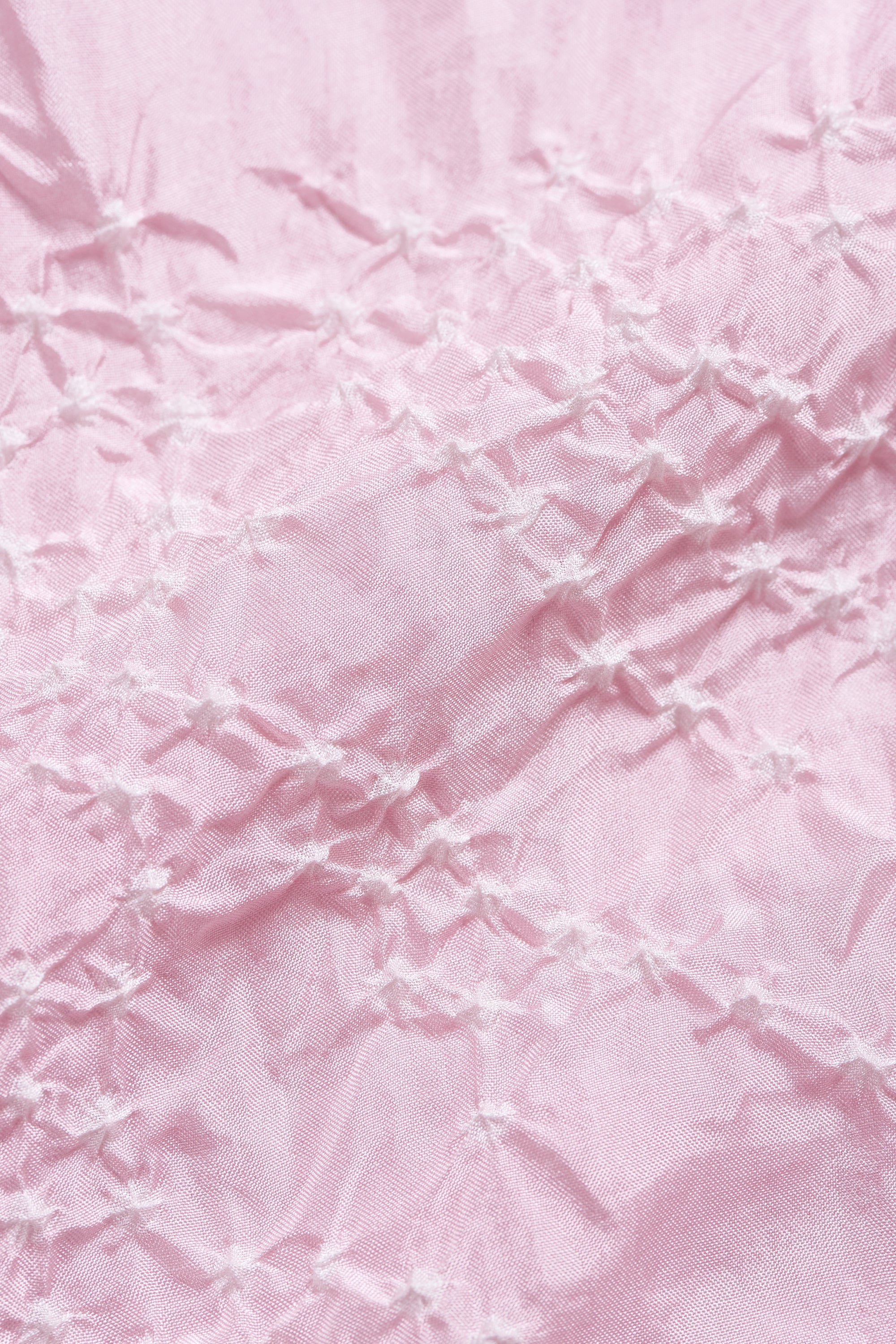 Pink textured fabric