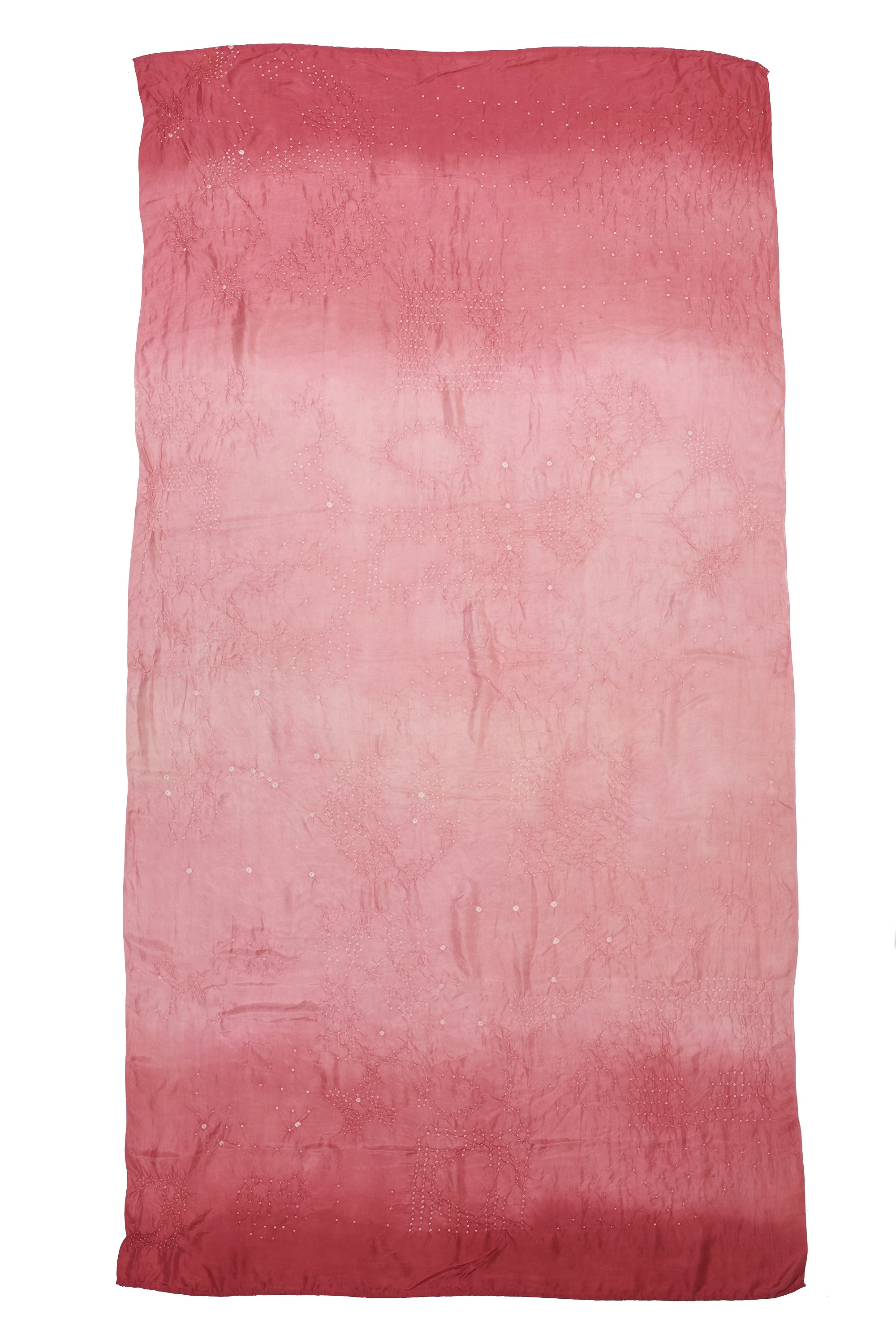 LIGHT PINK SHAWL WITH BANDHANI