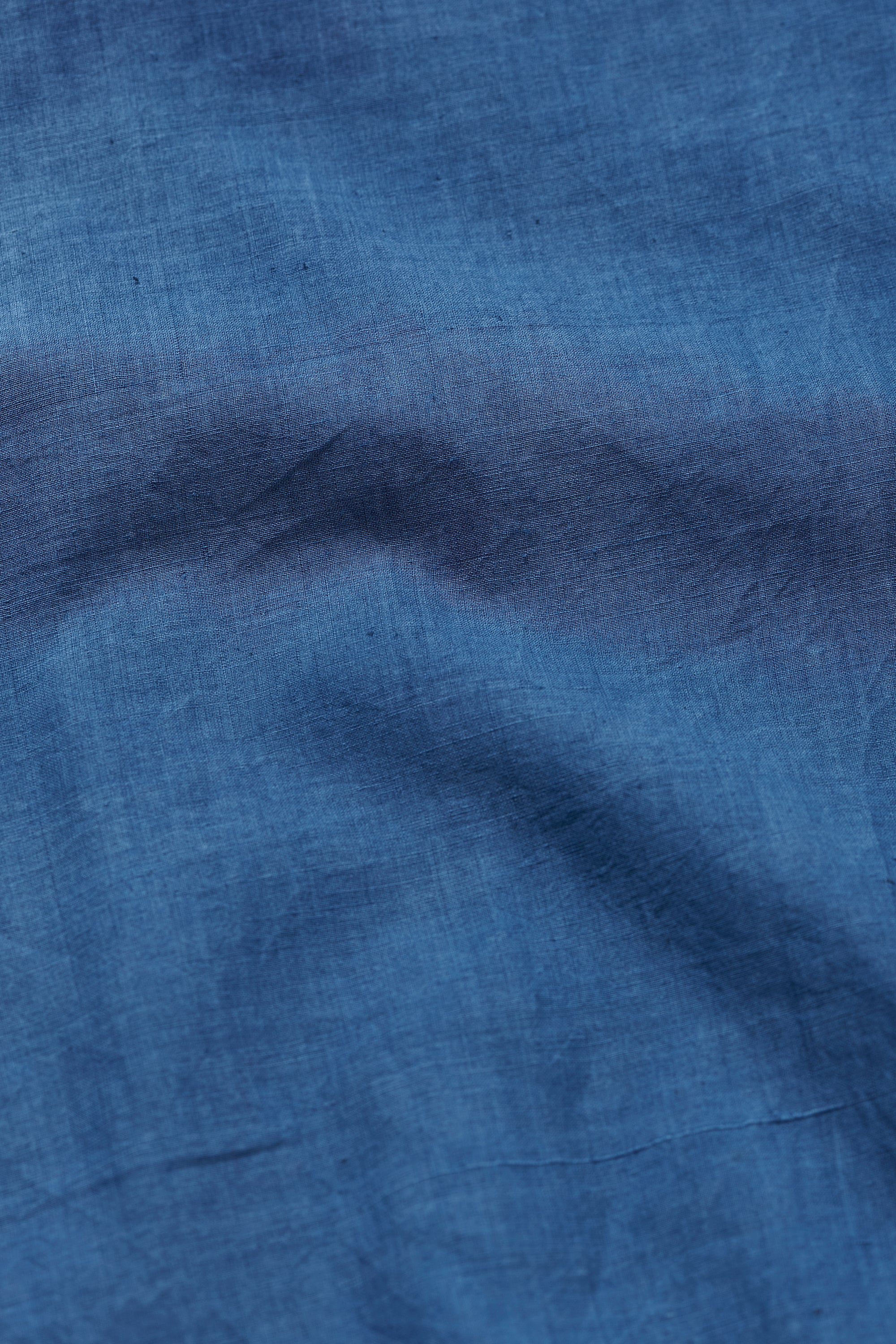 MEDIUM INDIGO COTTON BANDHAN UNISEX SHIRT