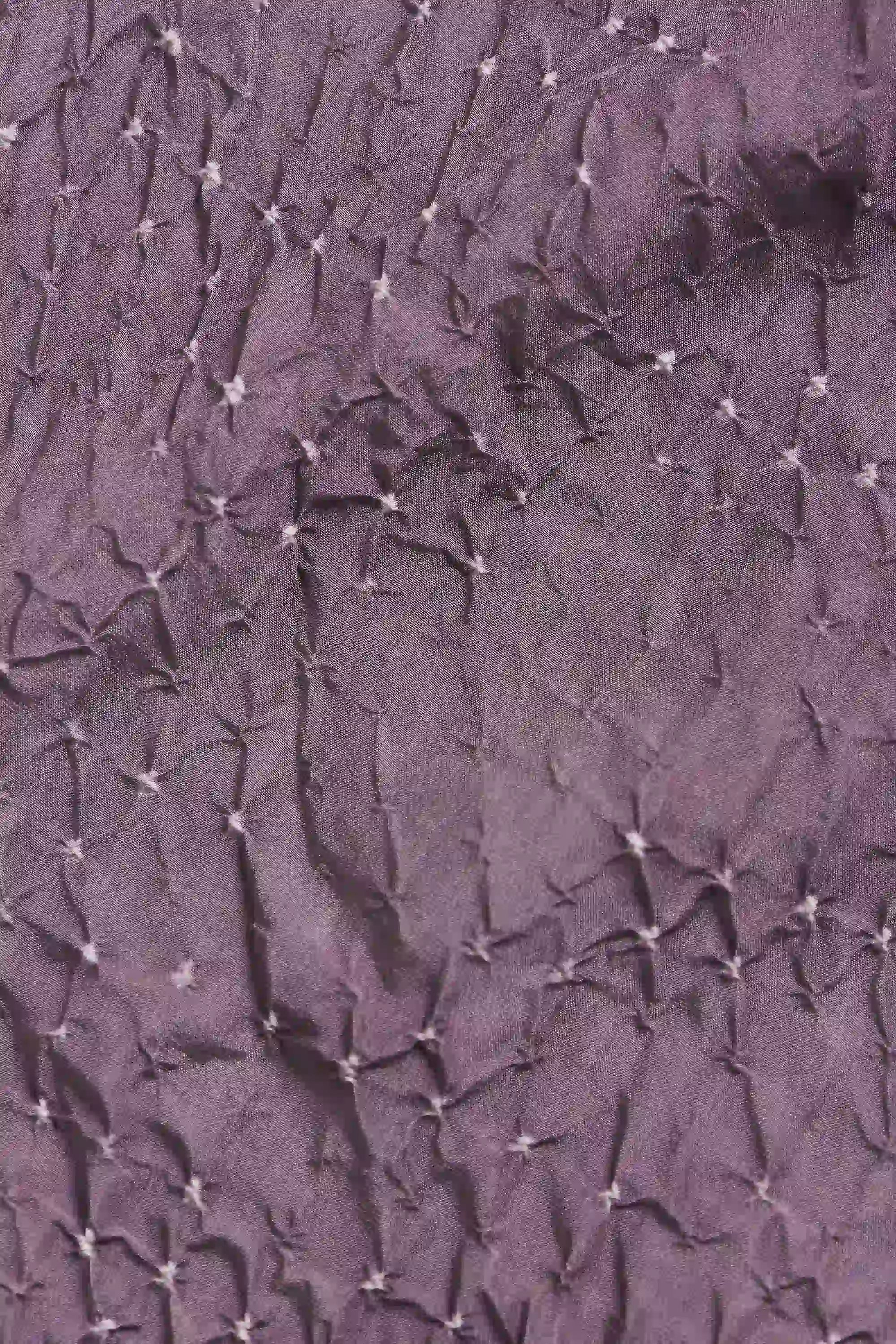 Jamun Silk Bandhani Women Dress
