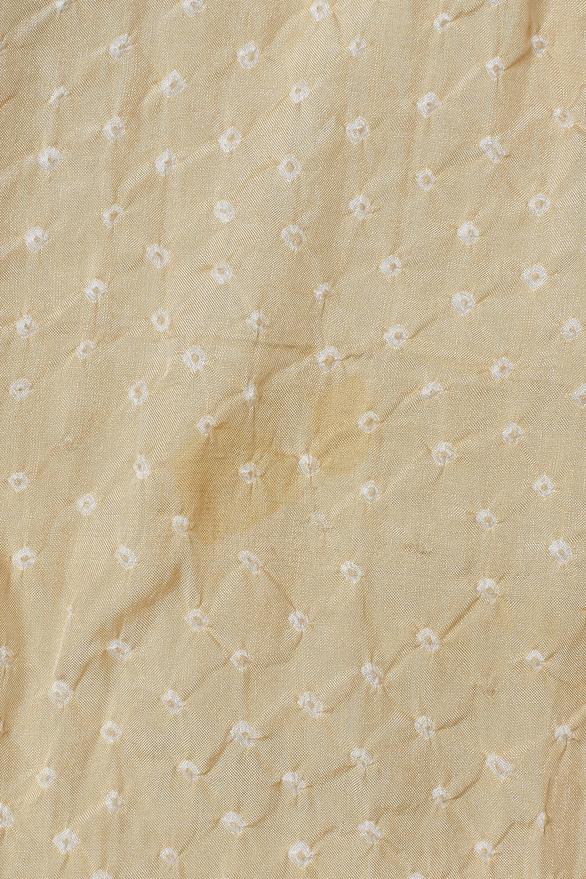 WHISKEY GOLD SILK SCARF