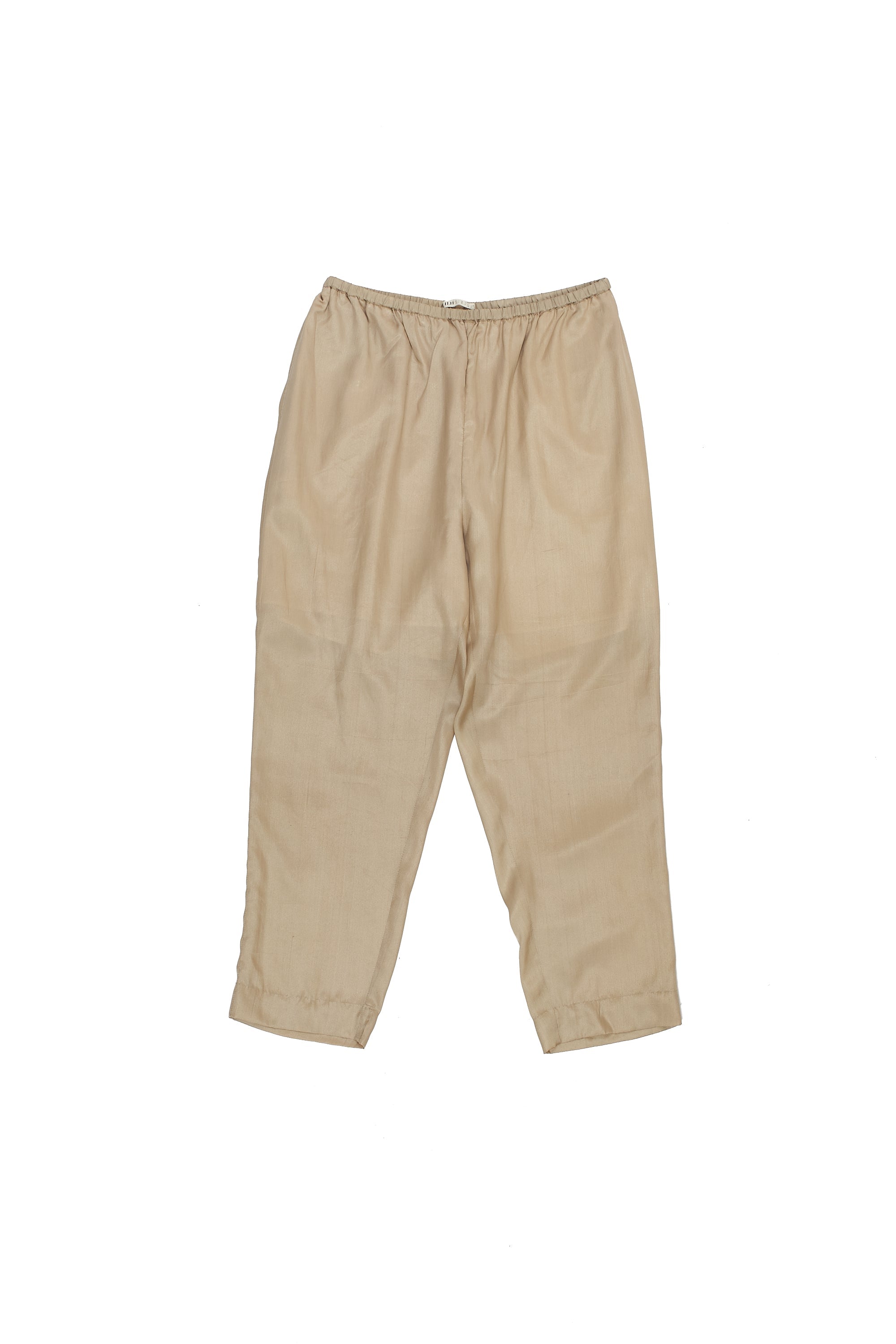 Elastic Pant In Whiskey Gold