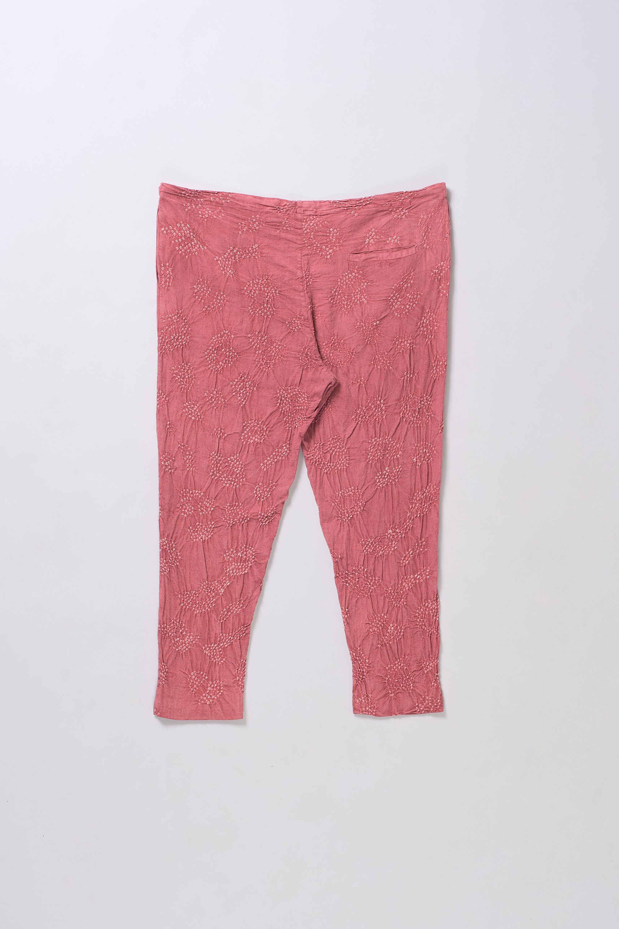 ROUGE PINK BANDHANI PANTS