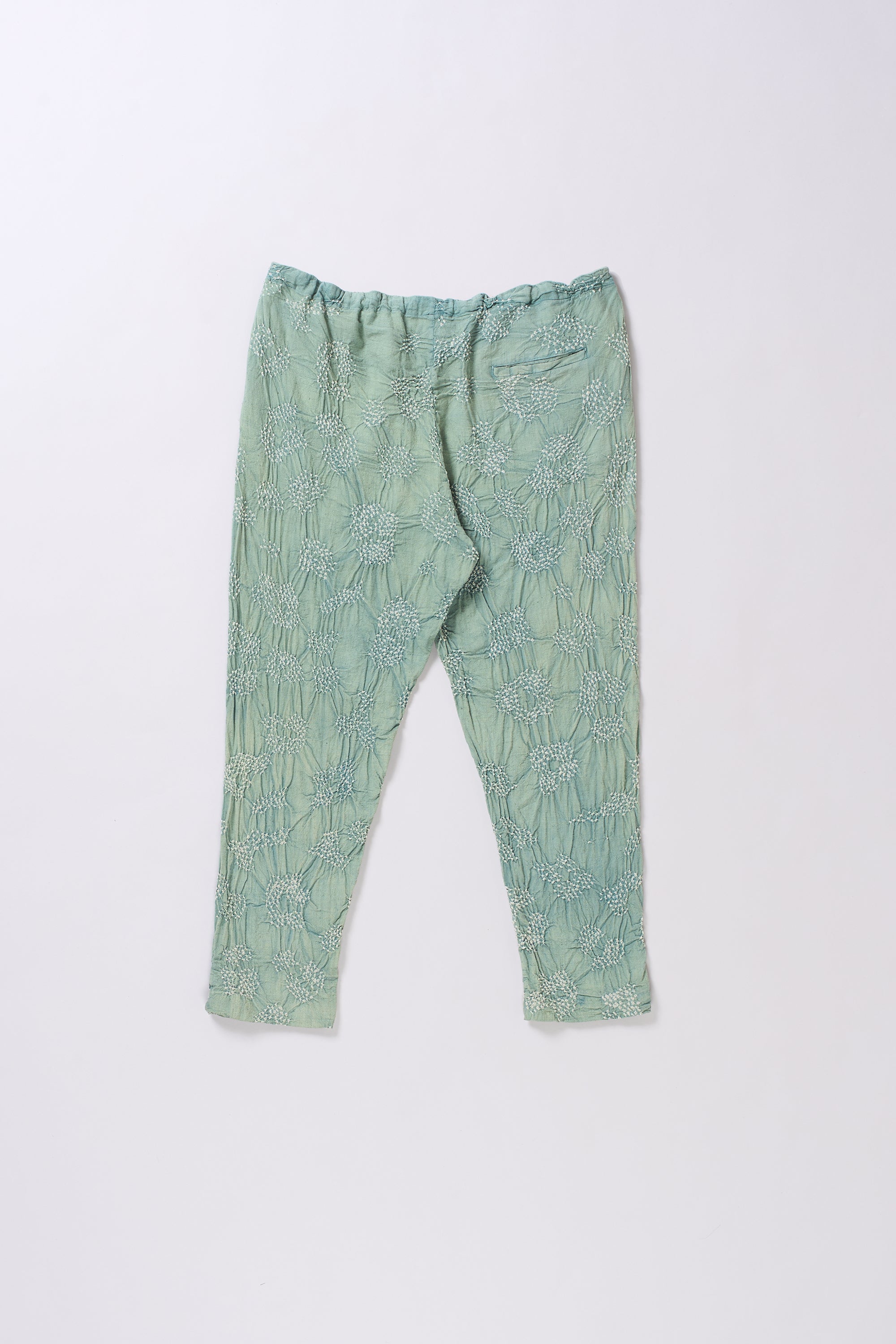 OCEAN BLUE PANT WITH BANDHANI