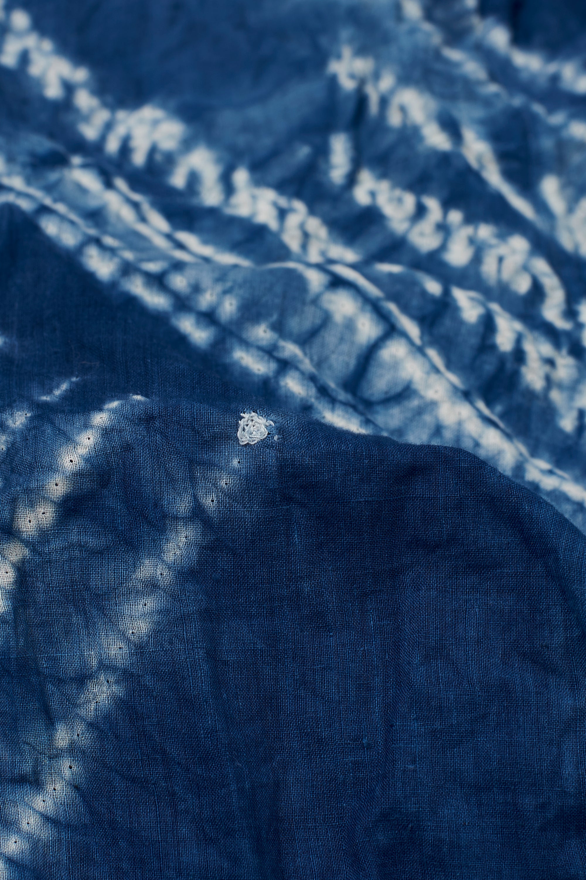 Fragile Dress with Shibori