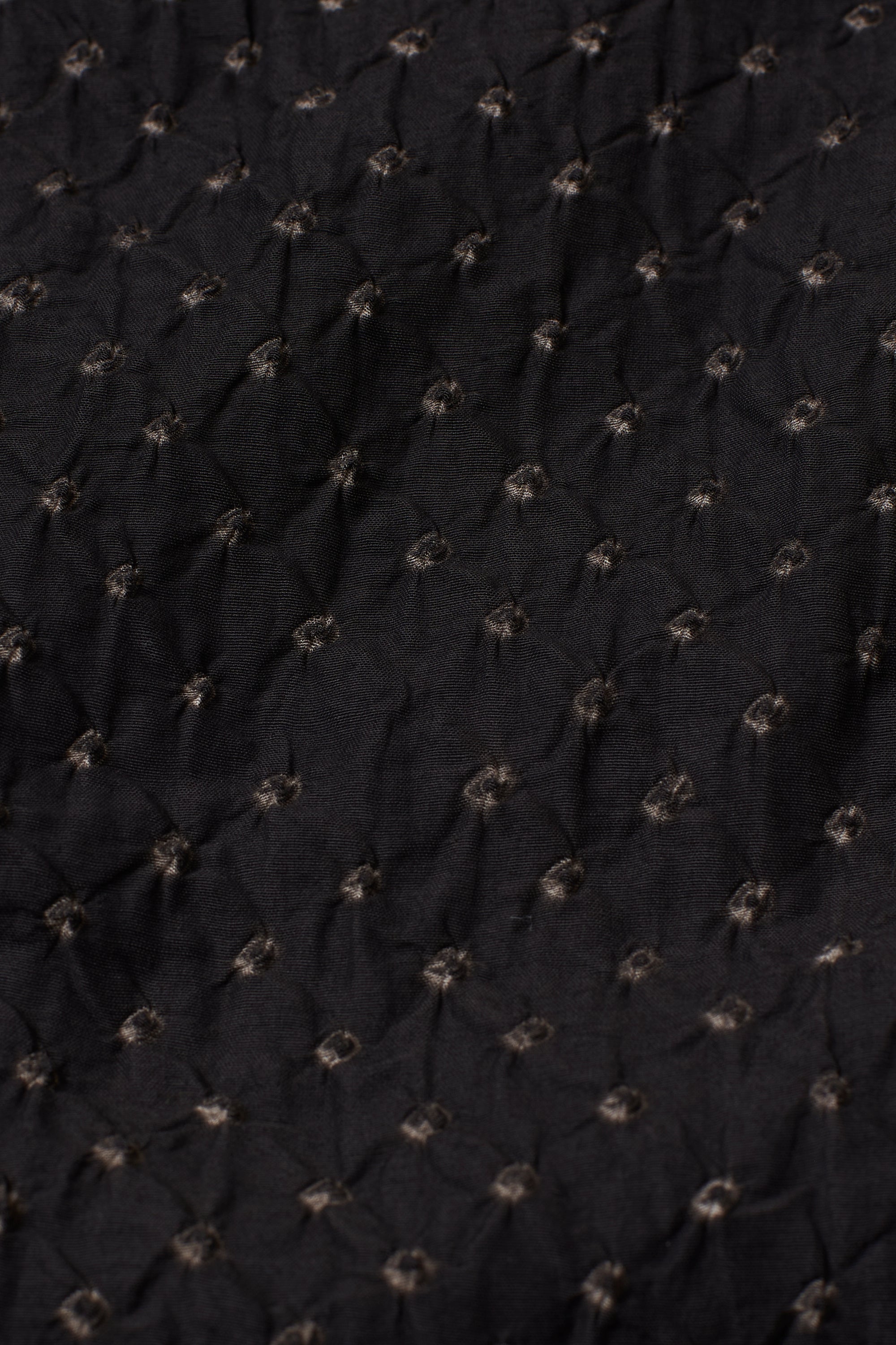 Close-up of black fabric