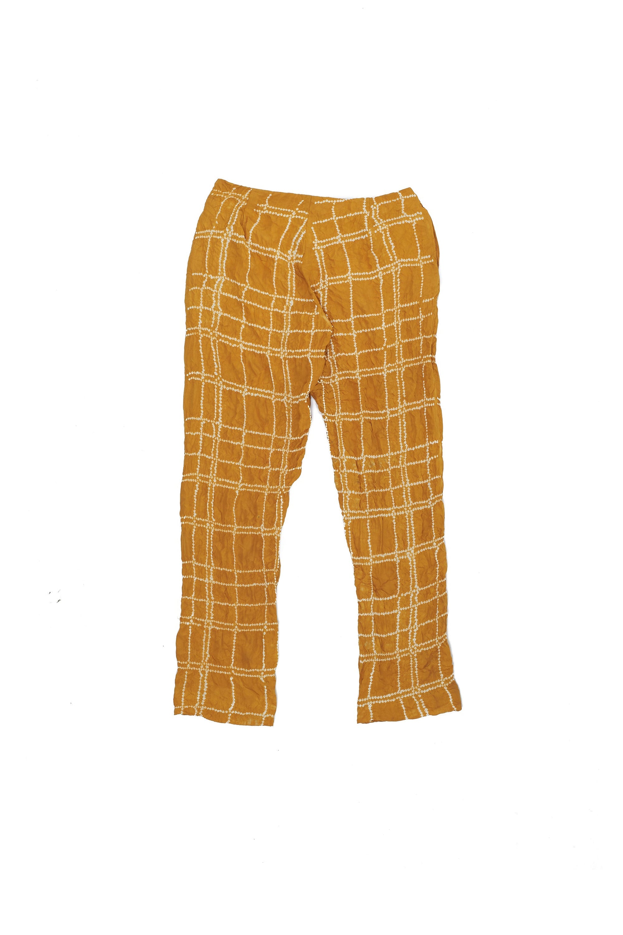 MINIATURE TIE DYE - SILK TAPERED PANT