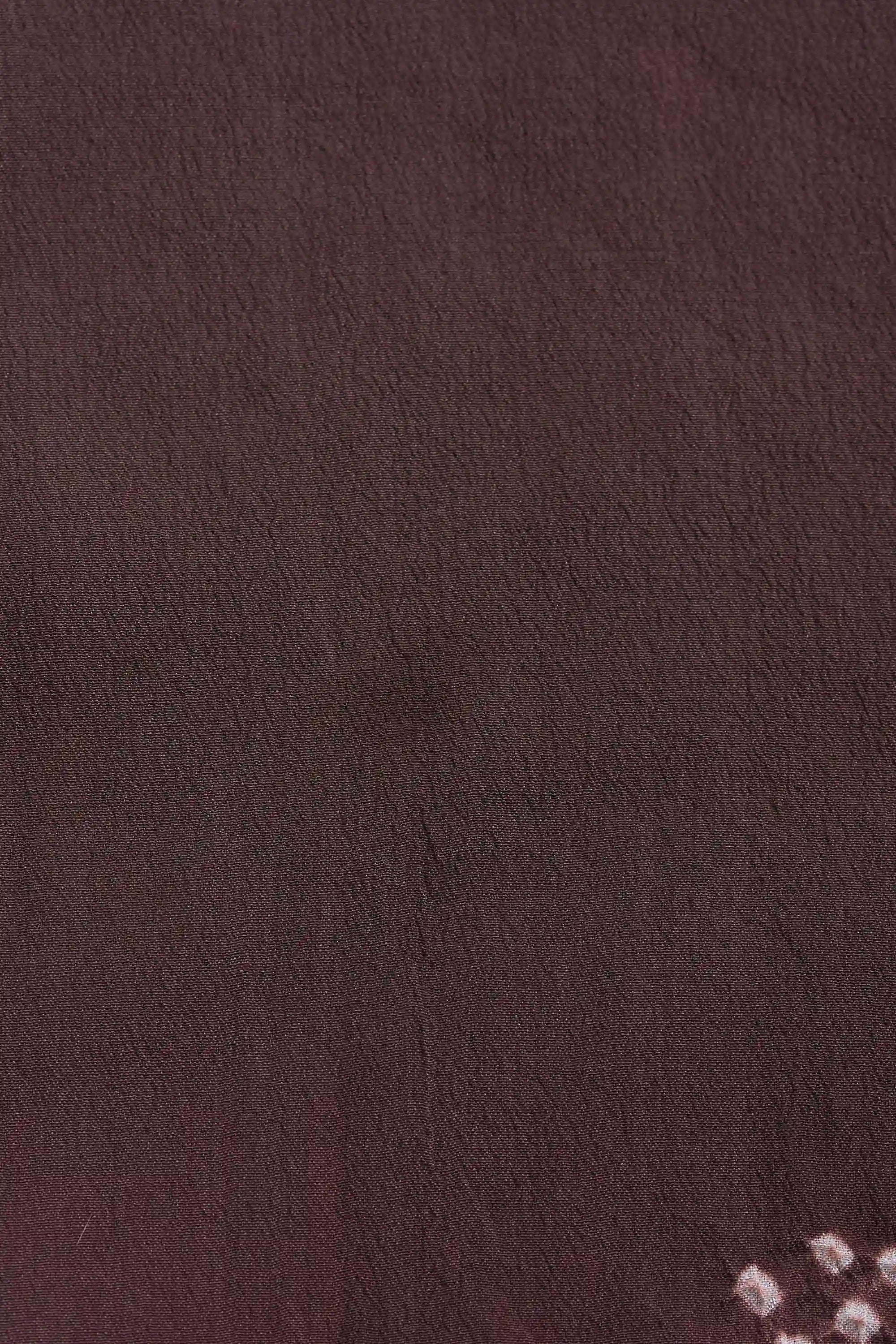 Cutout Scarf in Purple Red Colour