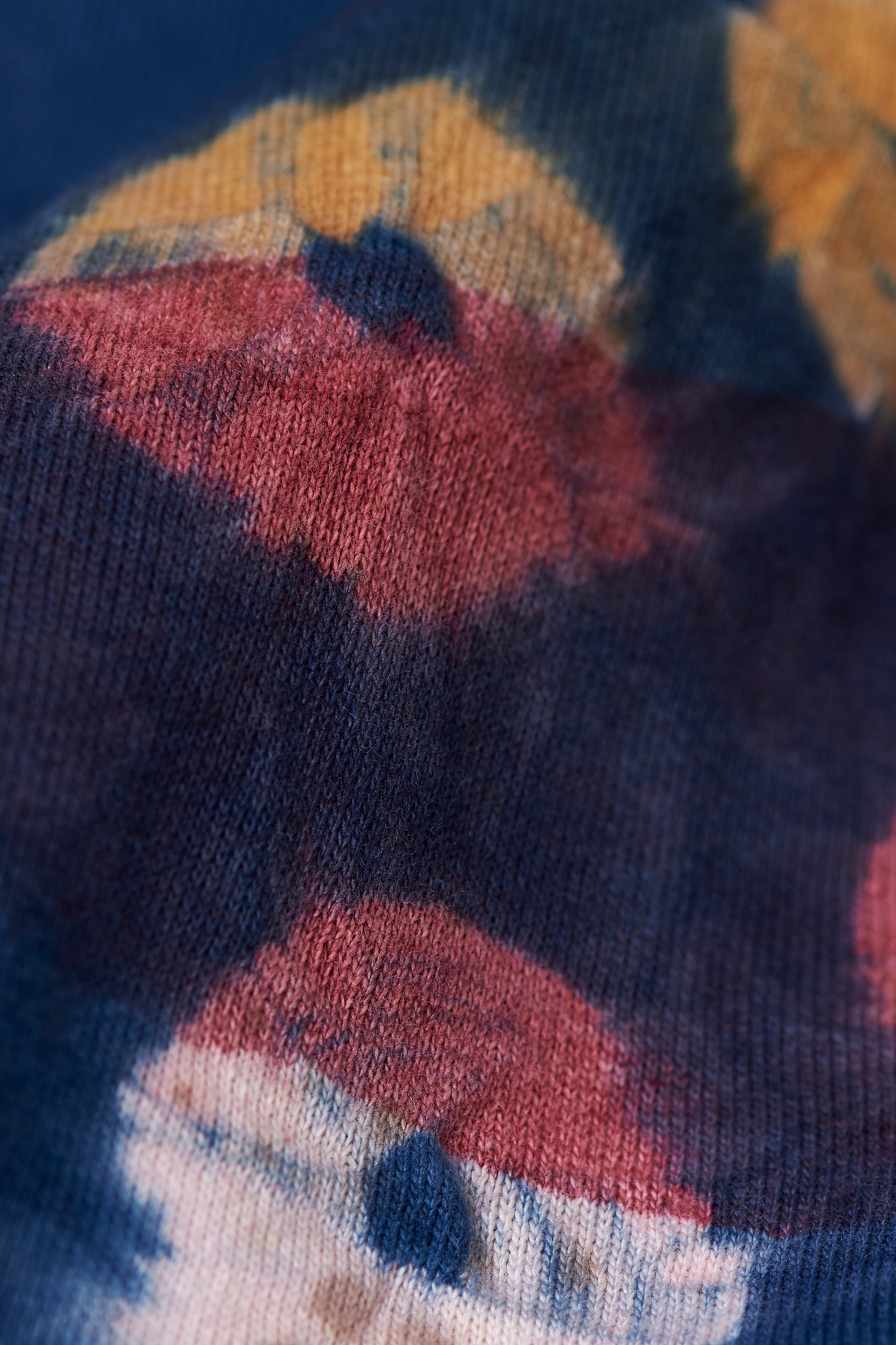 Fabric close-up with bandhani