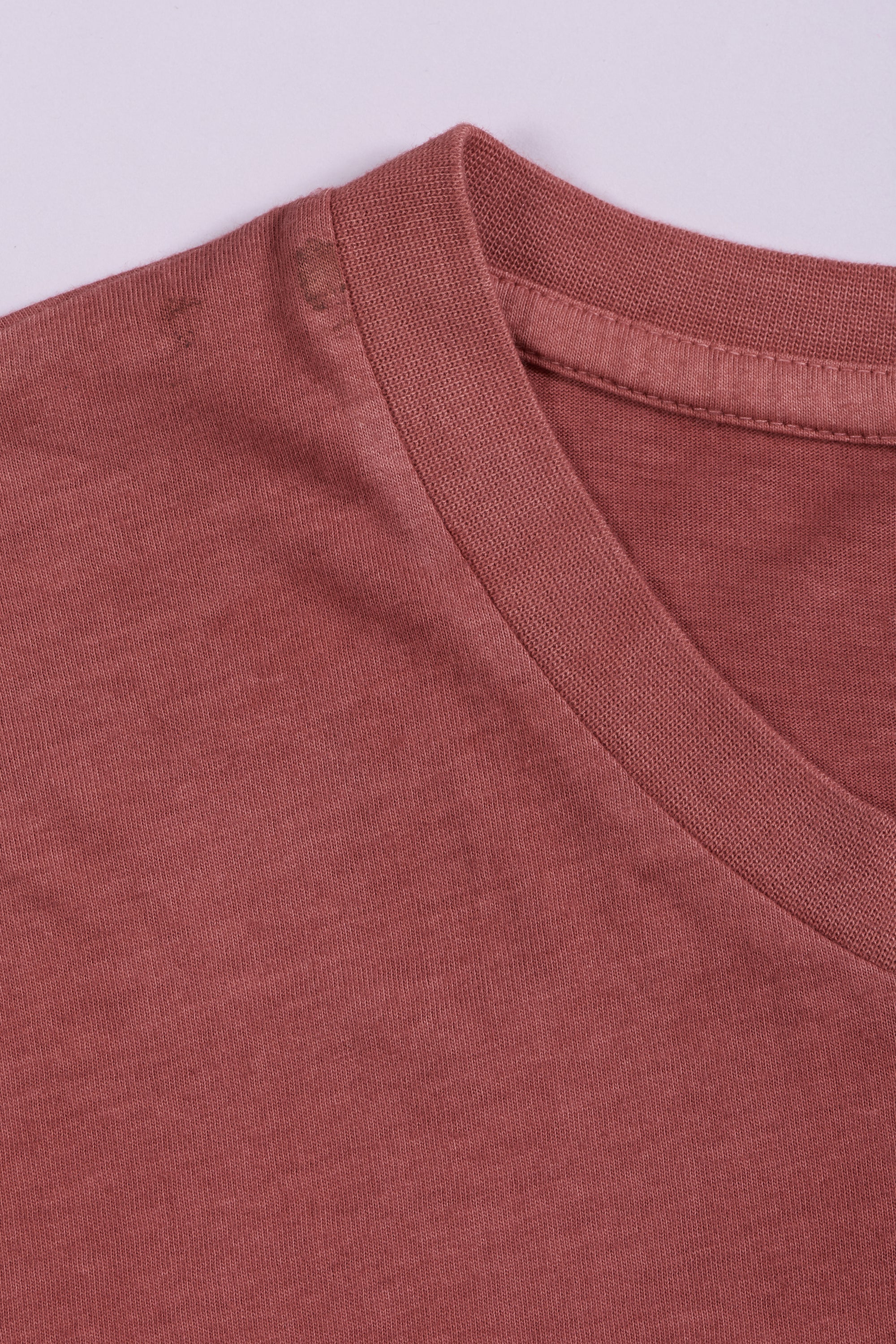 CRIMSON PINK COTTON T-SHIRT