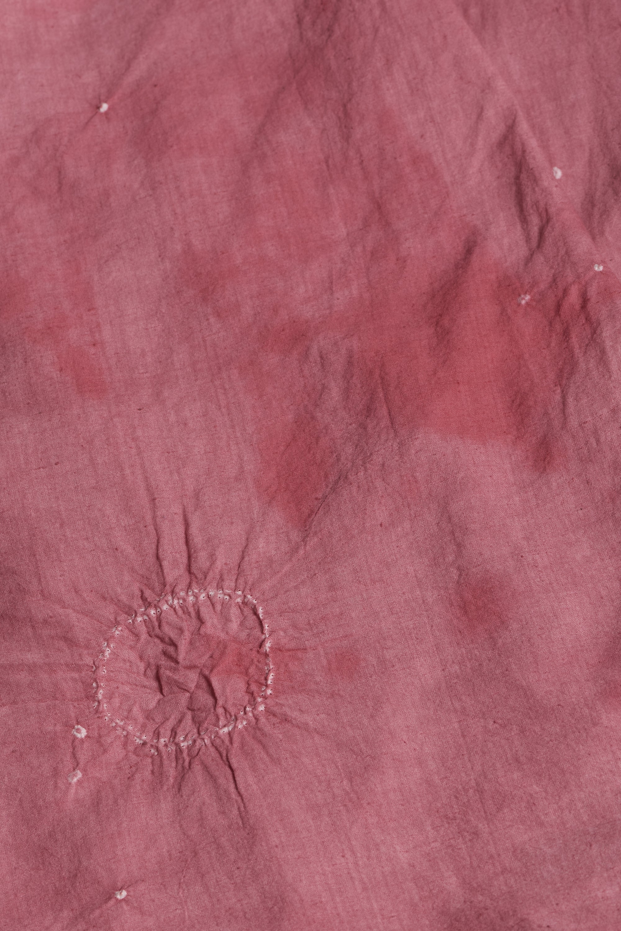 PINKWOOD SHIBORI COTTON DRAPE DRESS