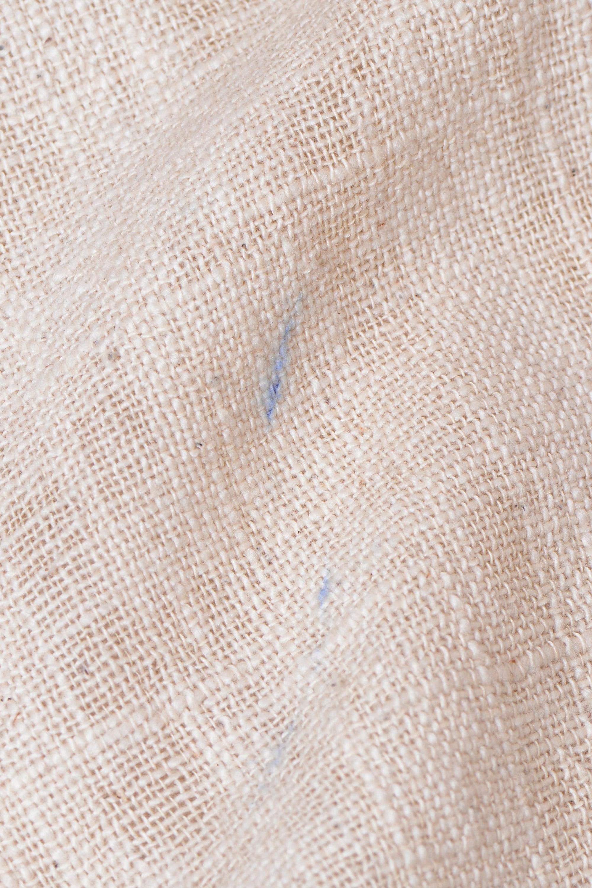 ECRU COTTON HANDPAINTED TABLE CLOTH