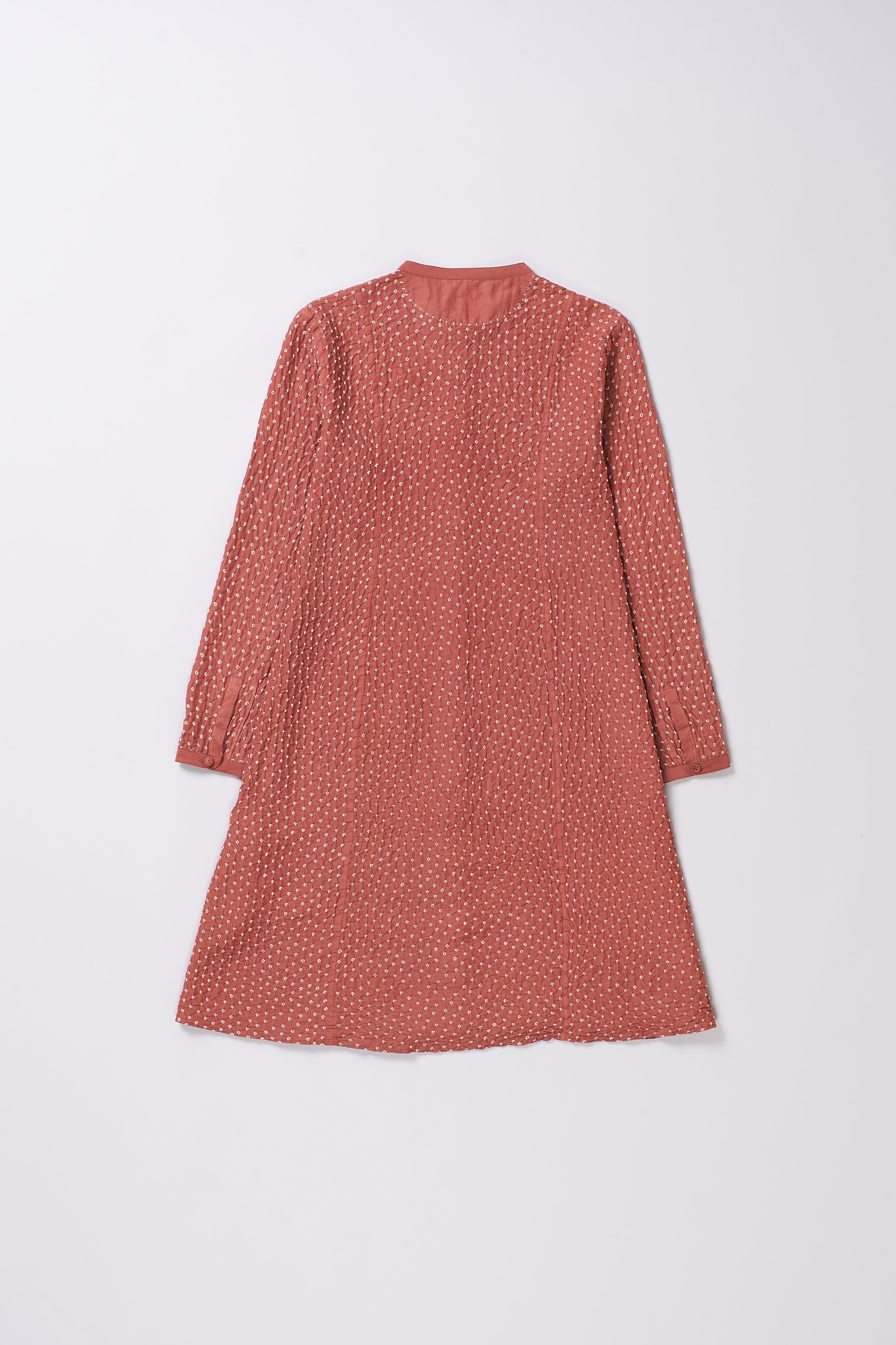 Rouge Pink Bandhani Women'S Dress
