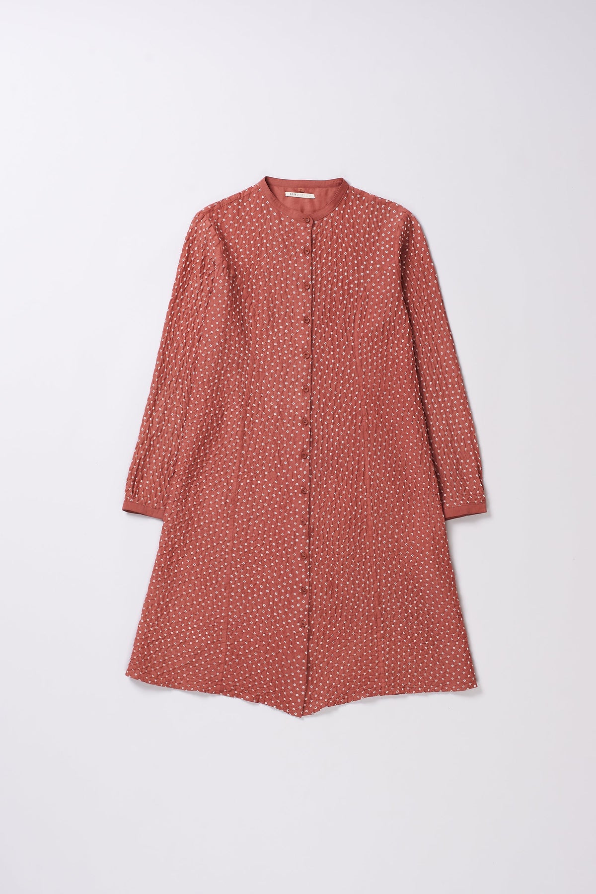Rouge Pink Bandhani Women Dress