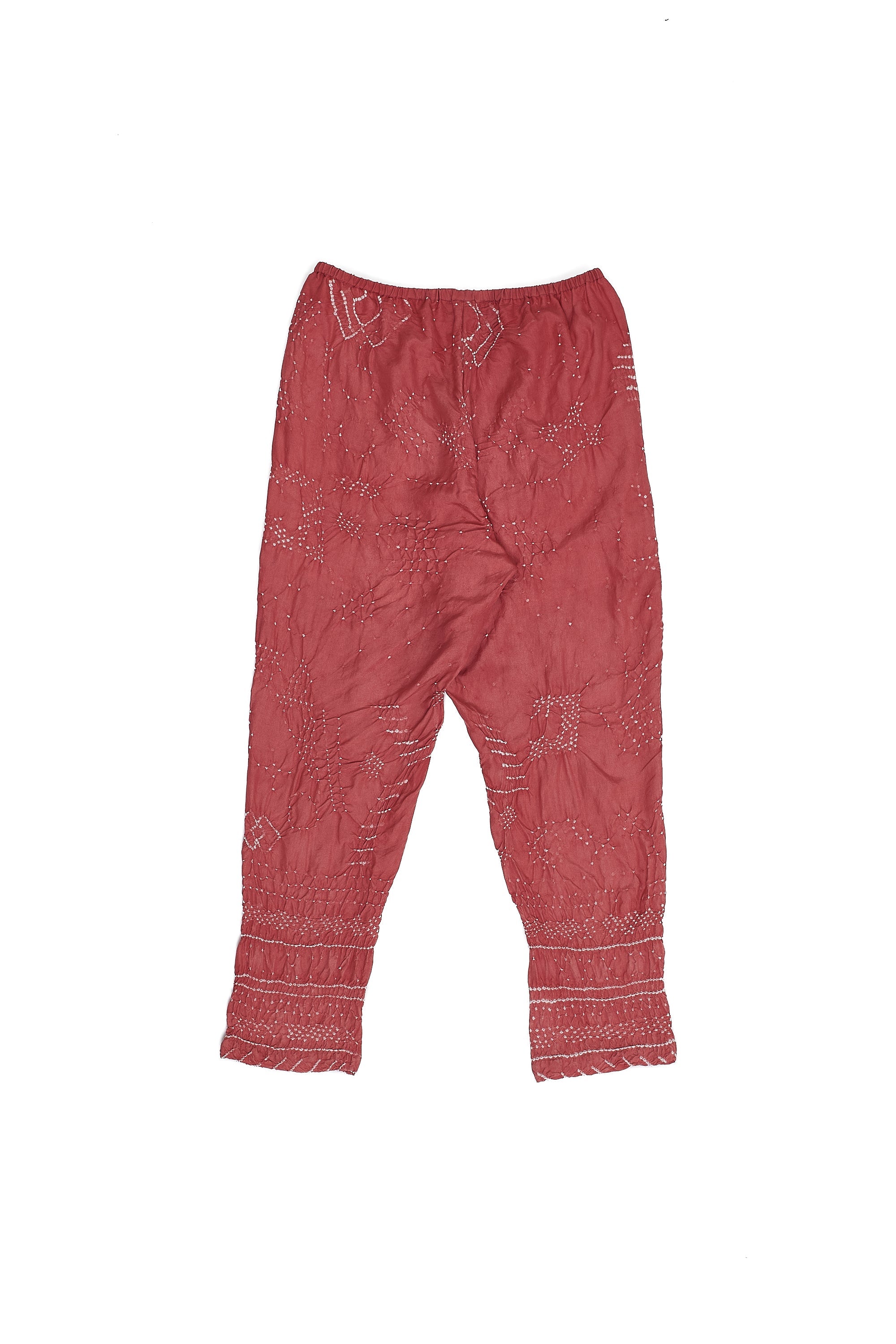 Red Bandhani Pant
