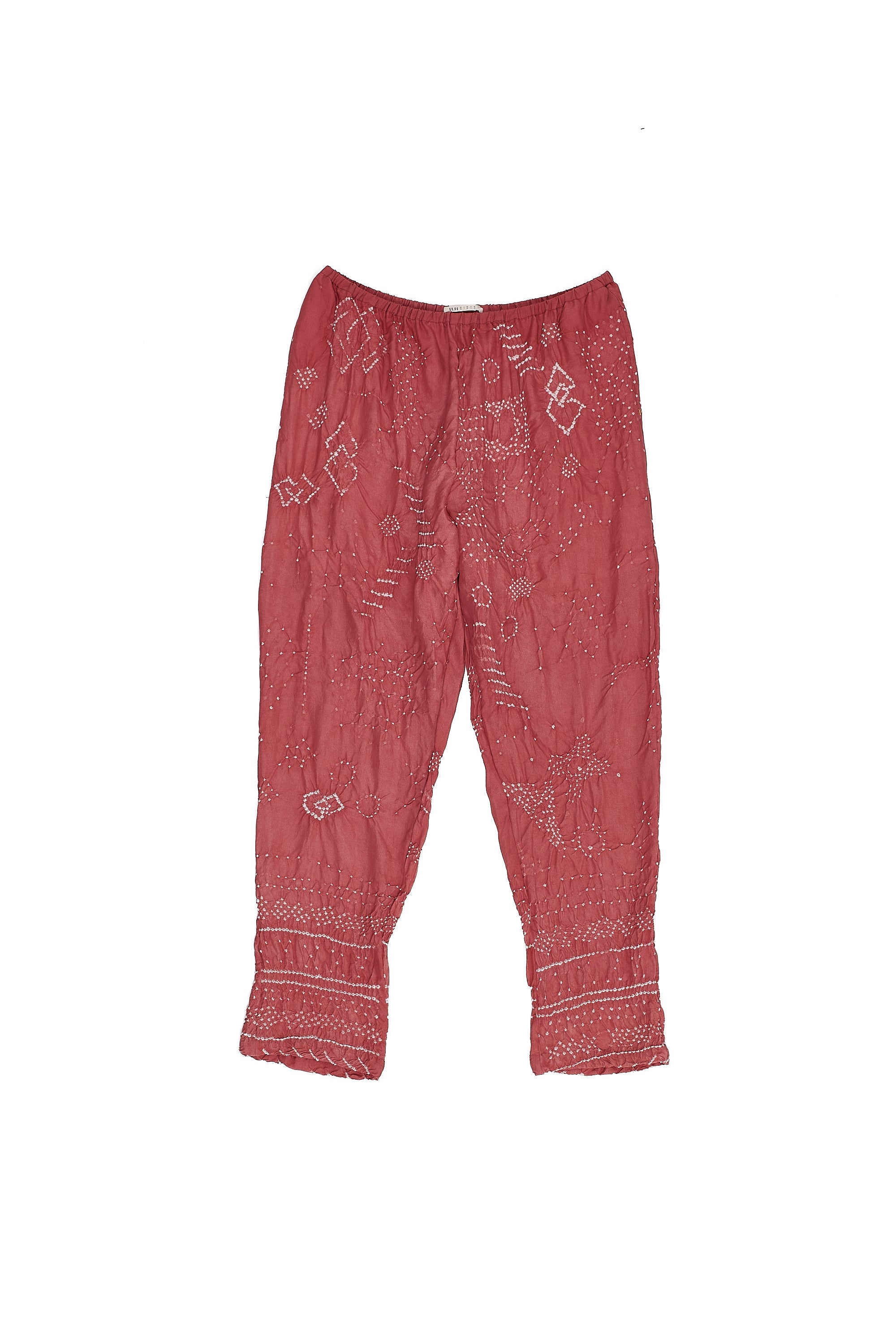 Red Bandhani Pant