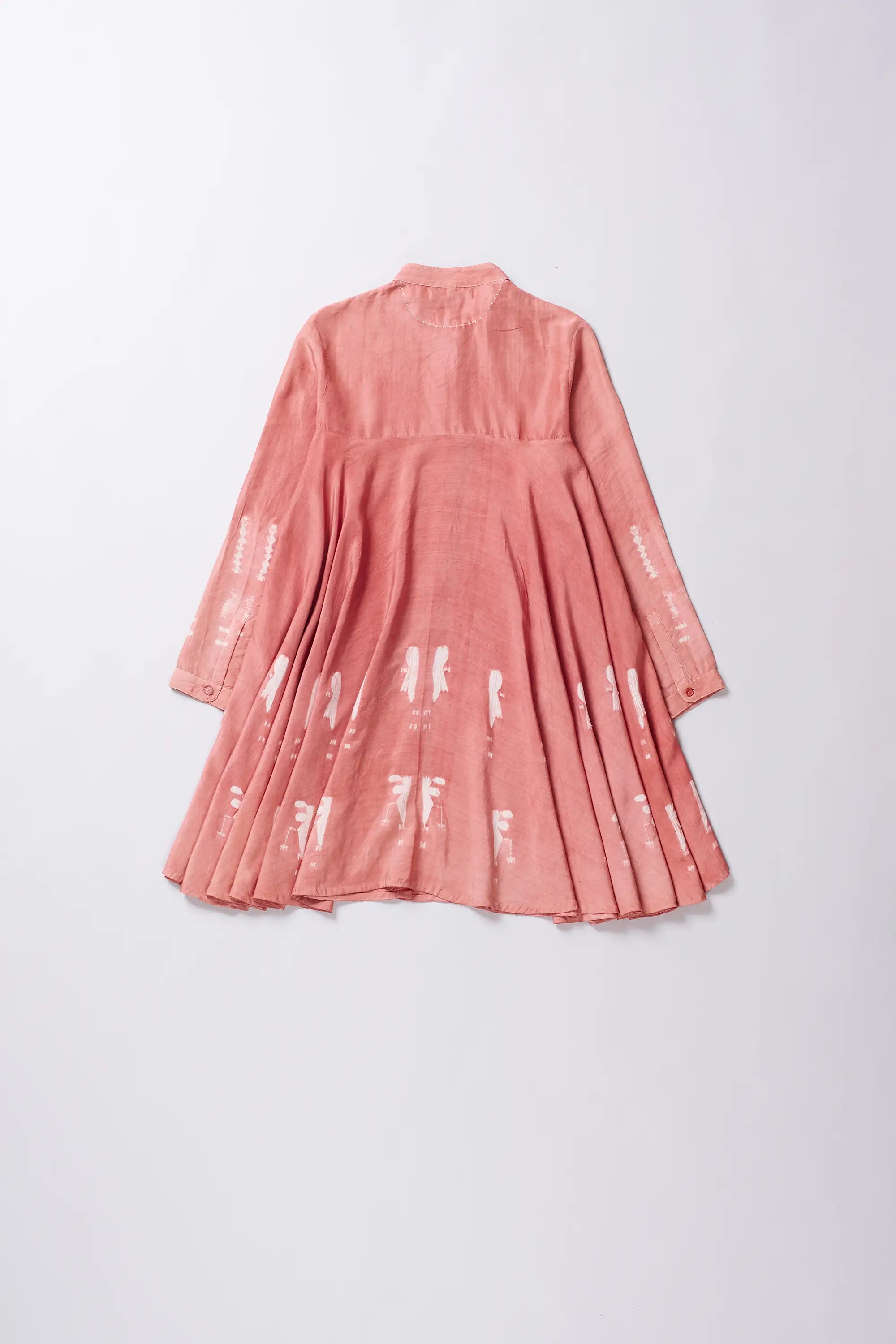 Chalk Pink Silk Dress