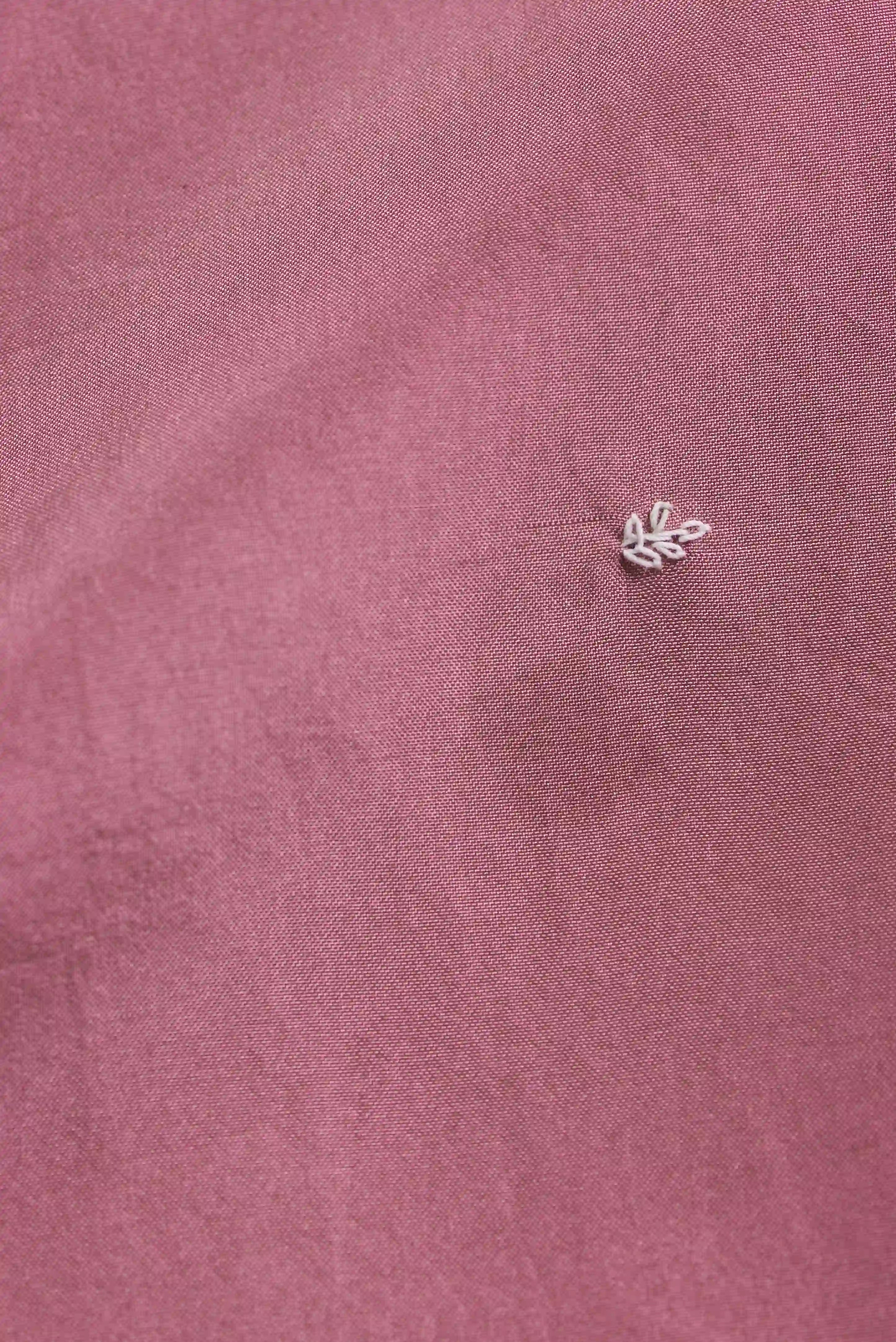 Relaxed Fit Bandhani Shirt In Fuschia Pink