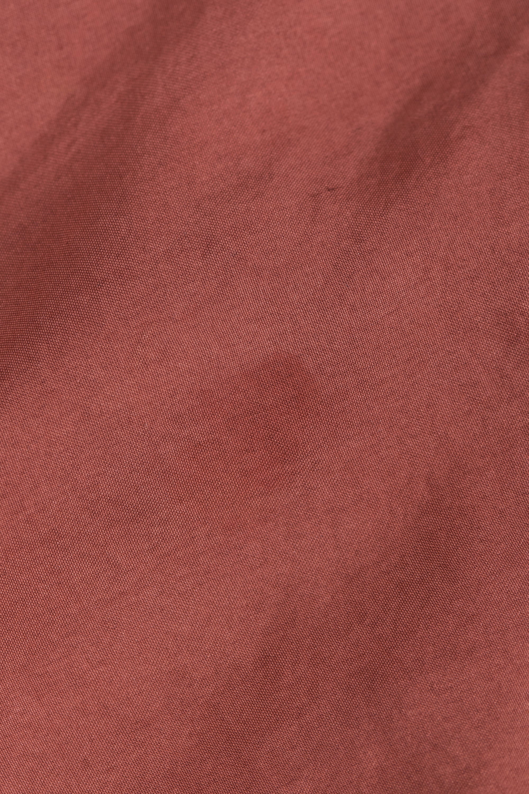BRICK RED MIRROR WORK WOMEN'S SHIRT