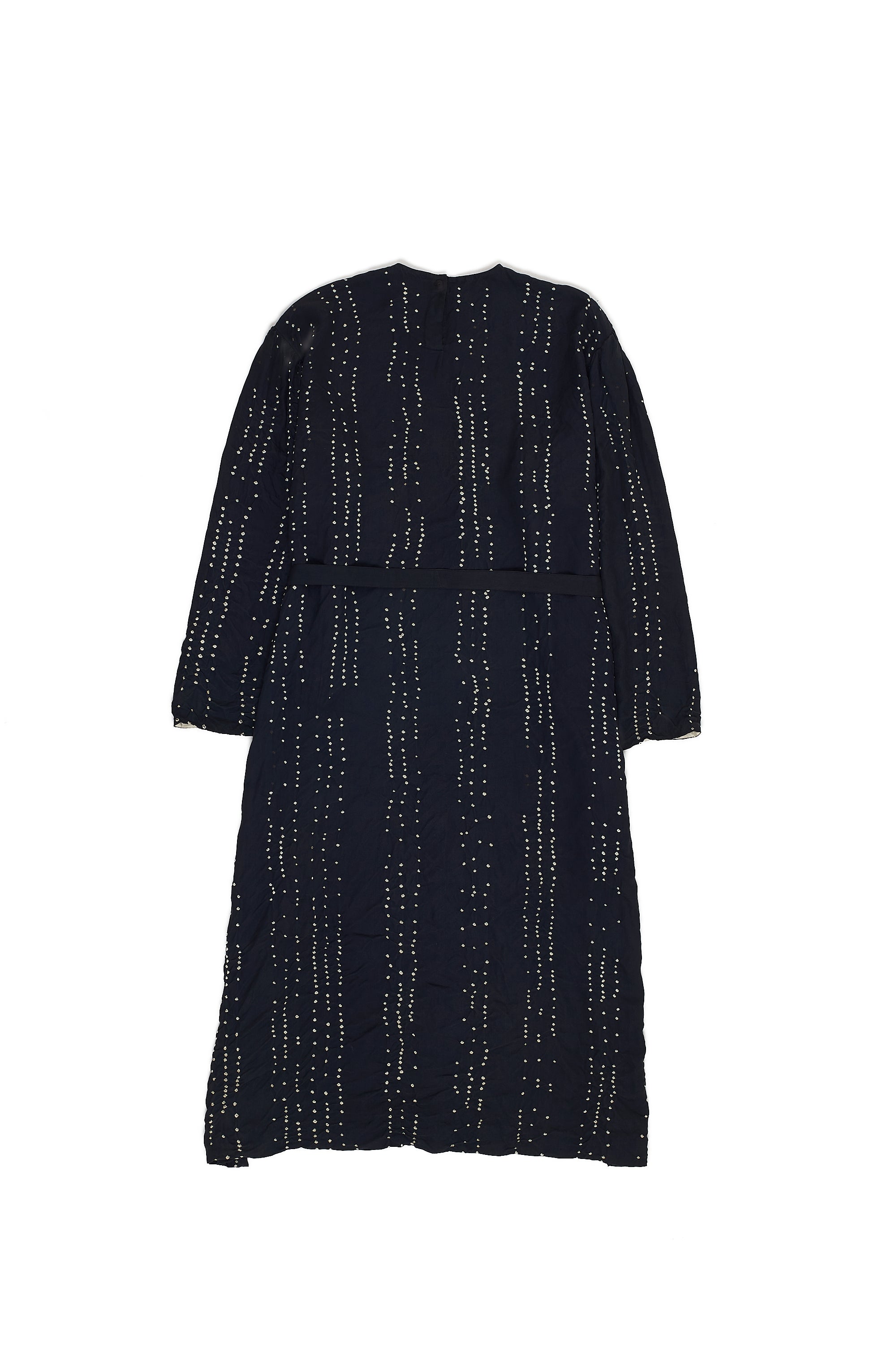 RELAXED FIT SILK BANDHANI WOMEN DRESS