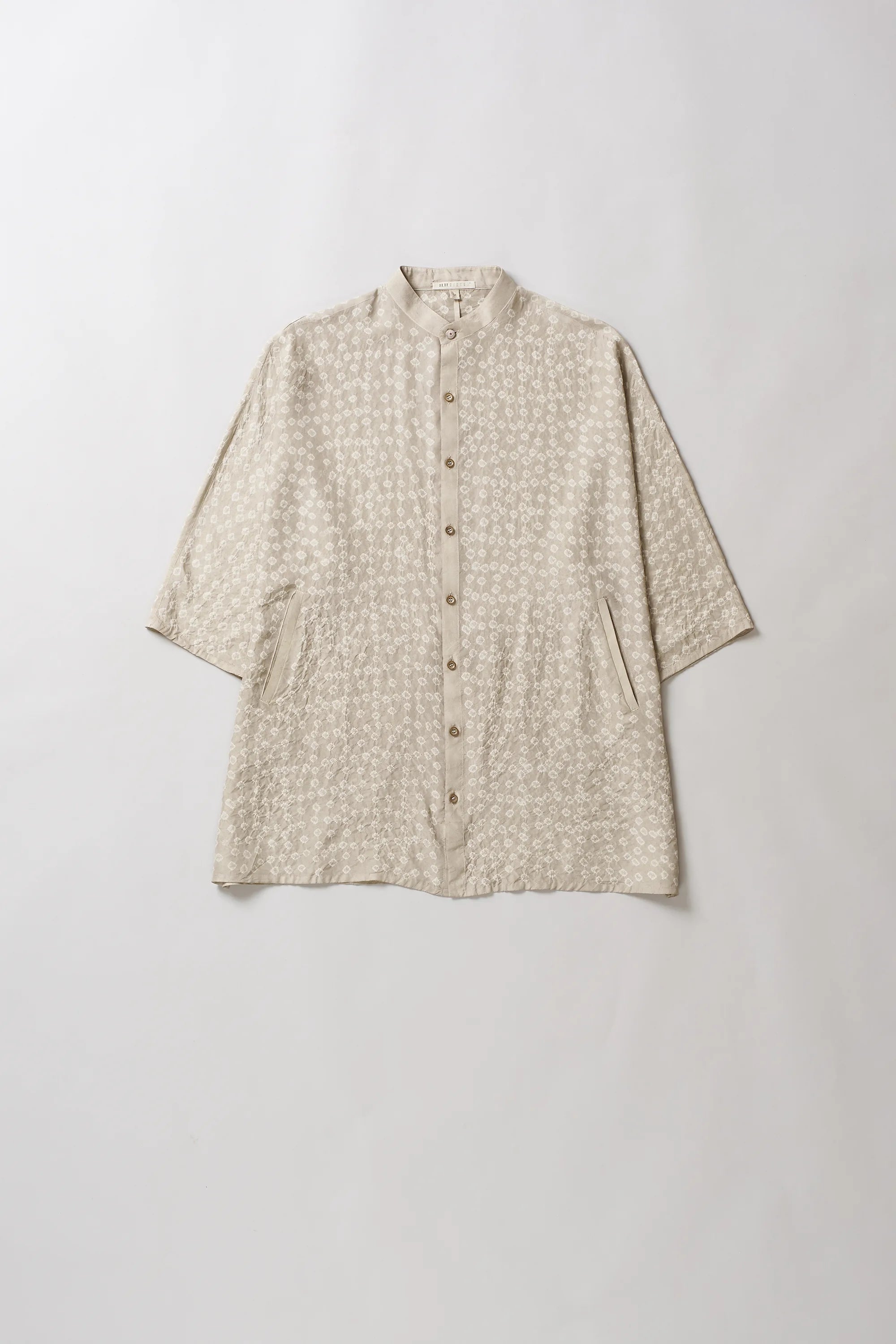 Smoke Silk Bandhani Unisex Shirt