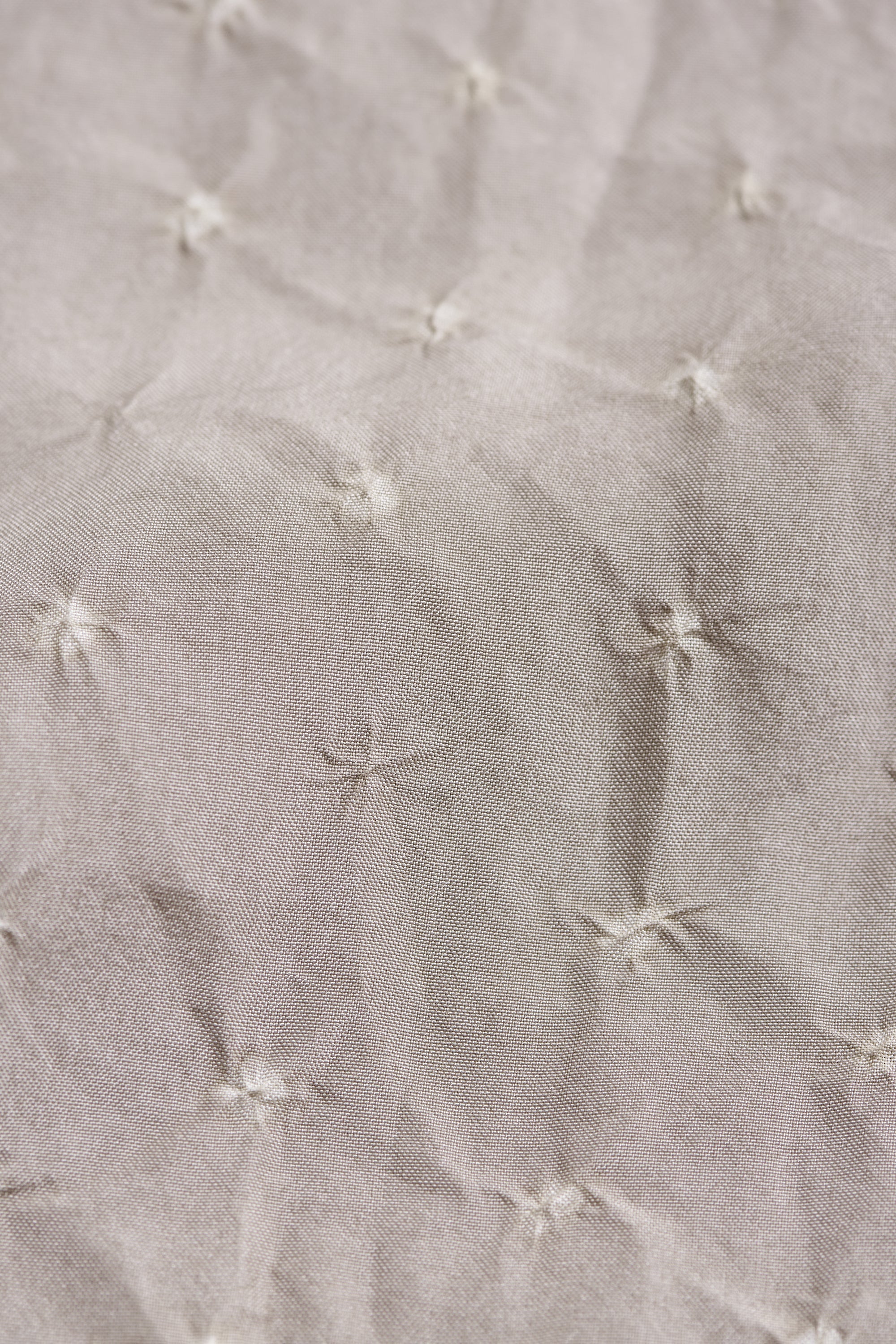 Close-up of gray fabric