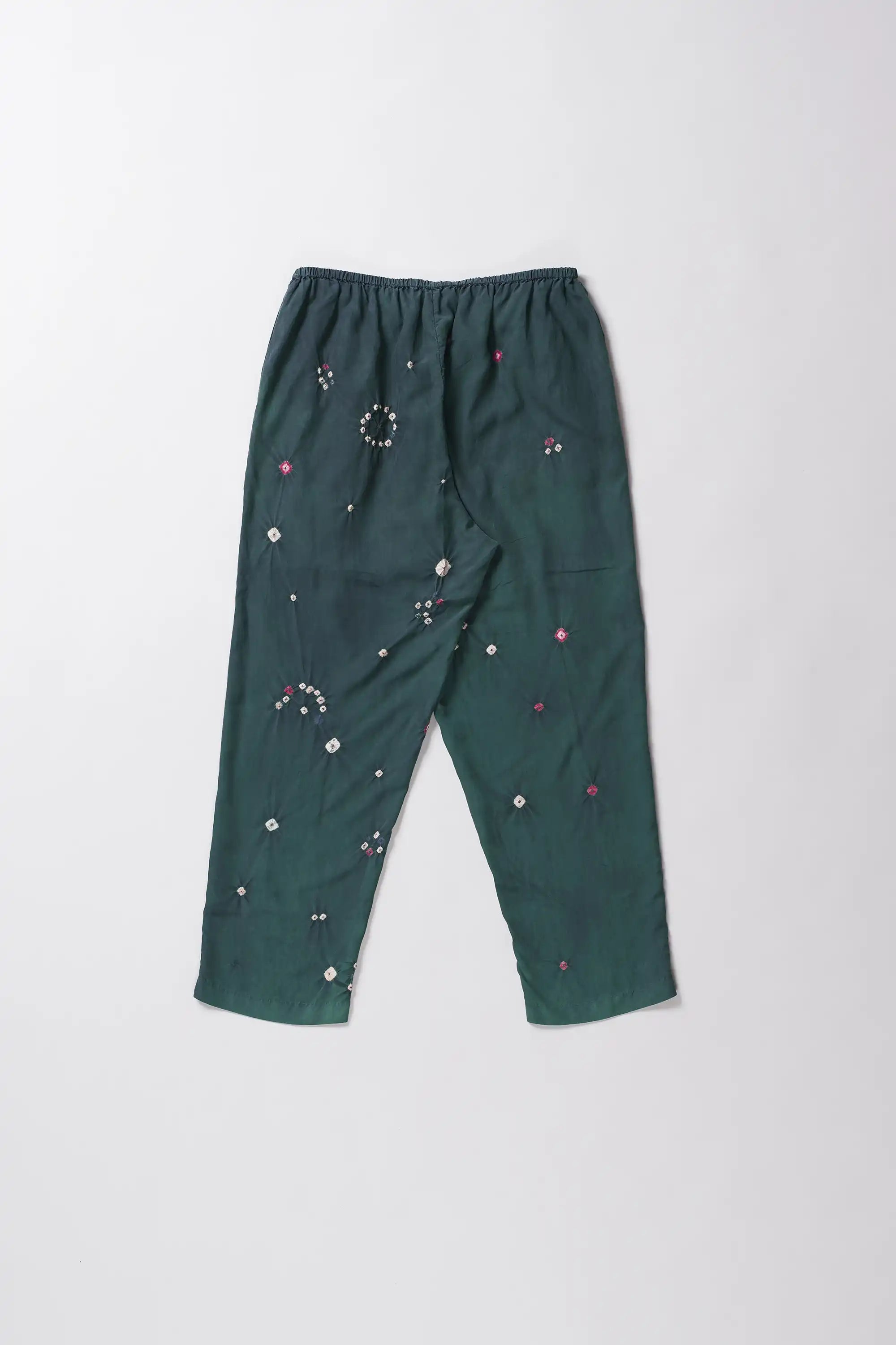 Elastic Bandhani Trouser