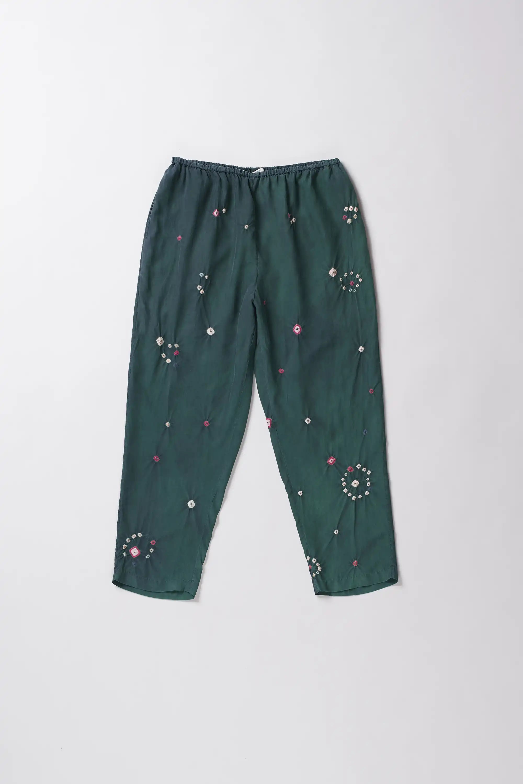 Elastic Bandhani Trouser