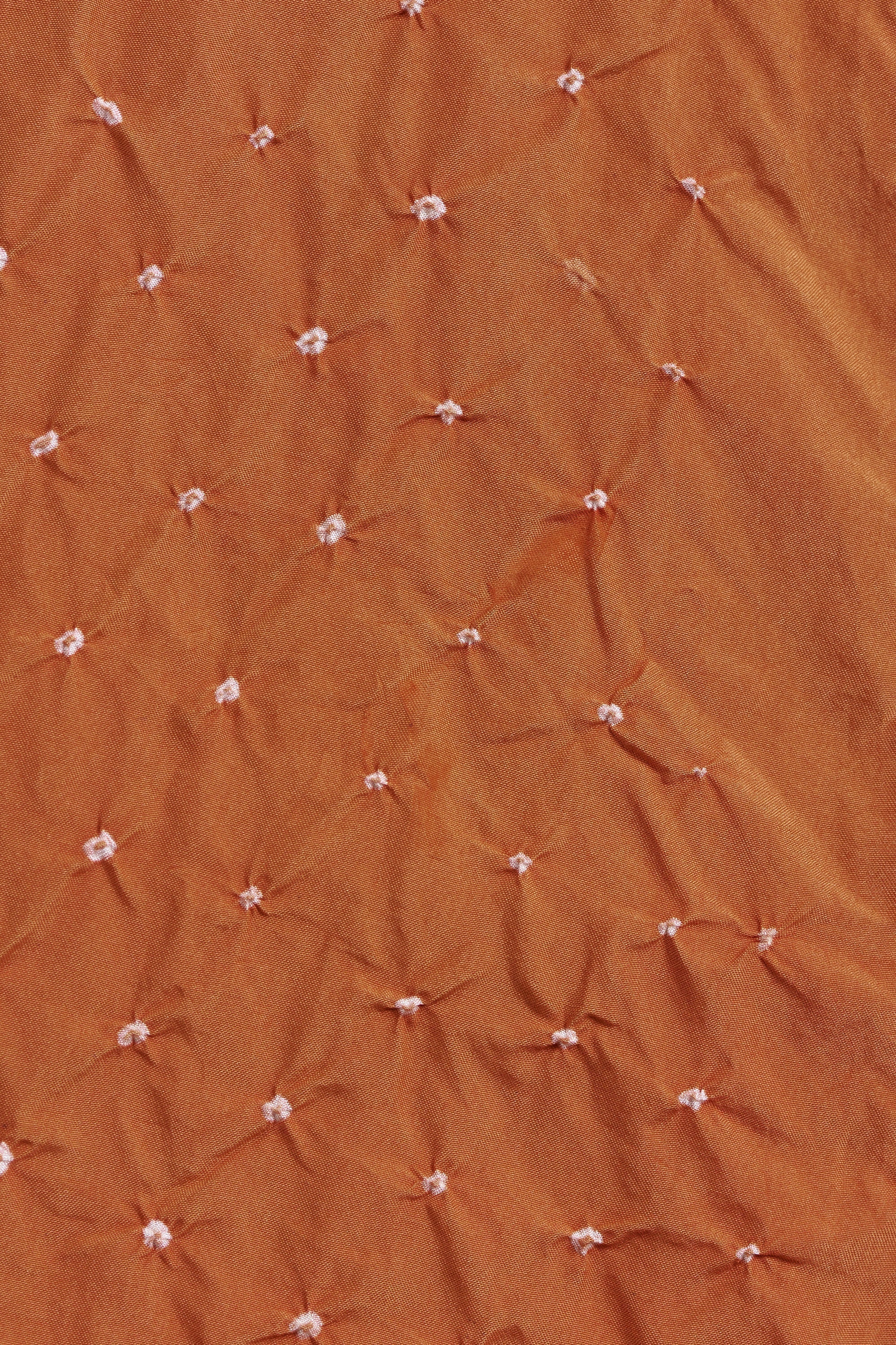 Close-up of brown fabric