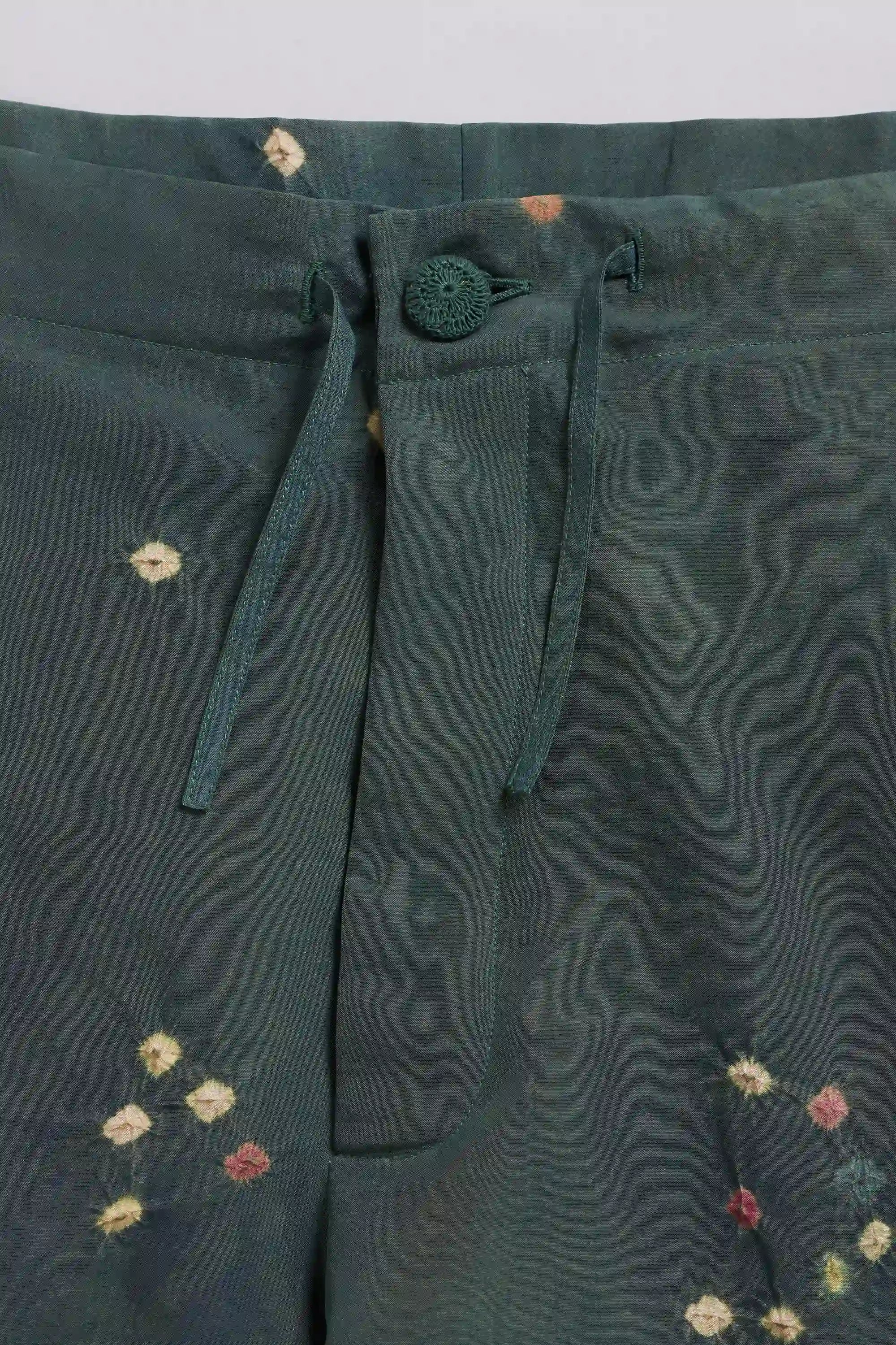 Relaxed Fit Bandhani Pant