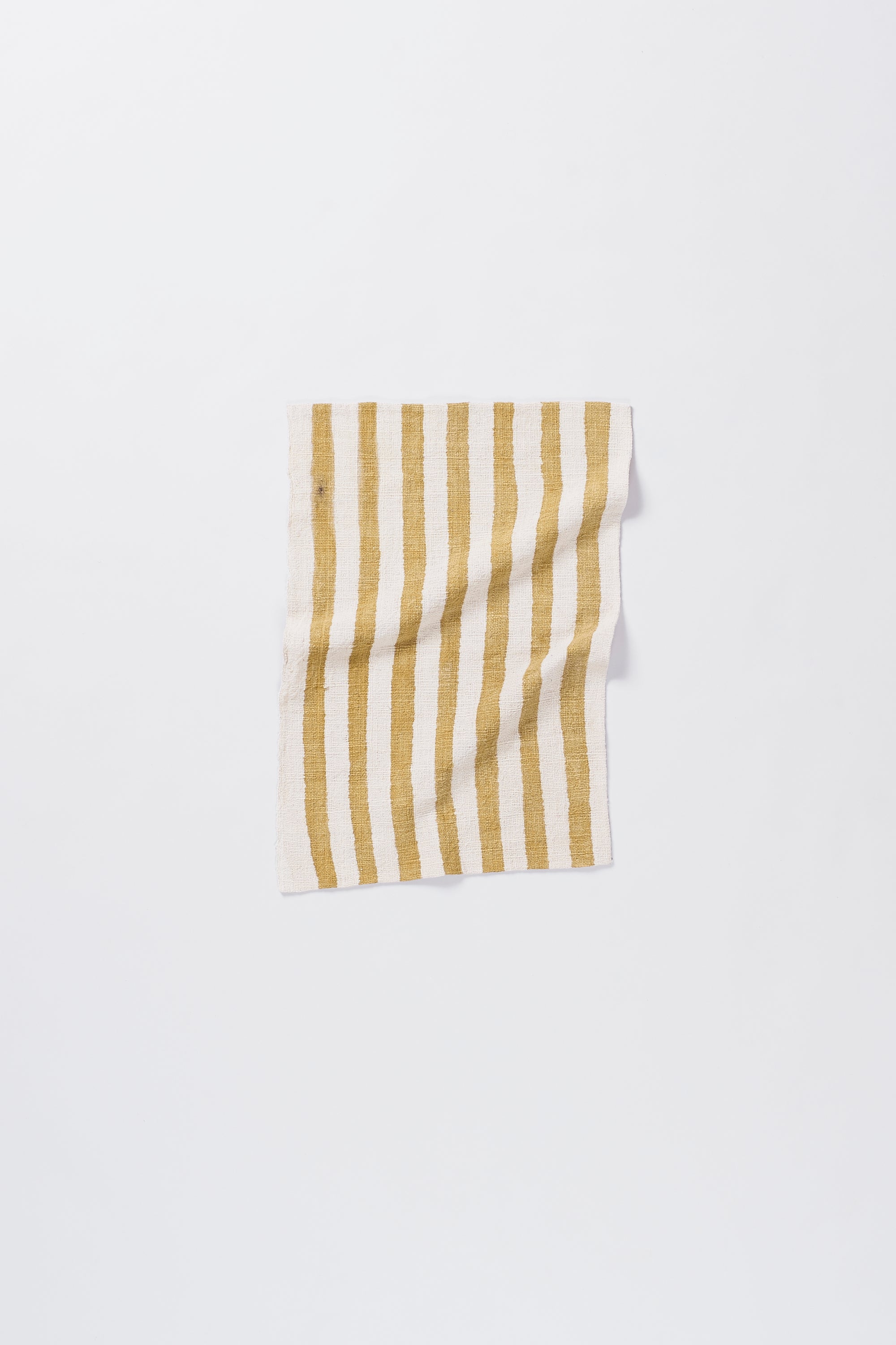 MUSTARD YELLOW STRIPE TOWEL SMALL