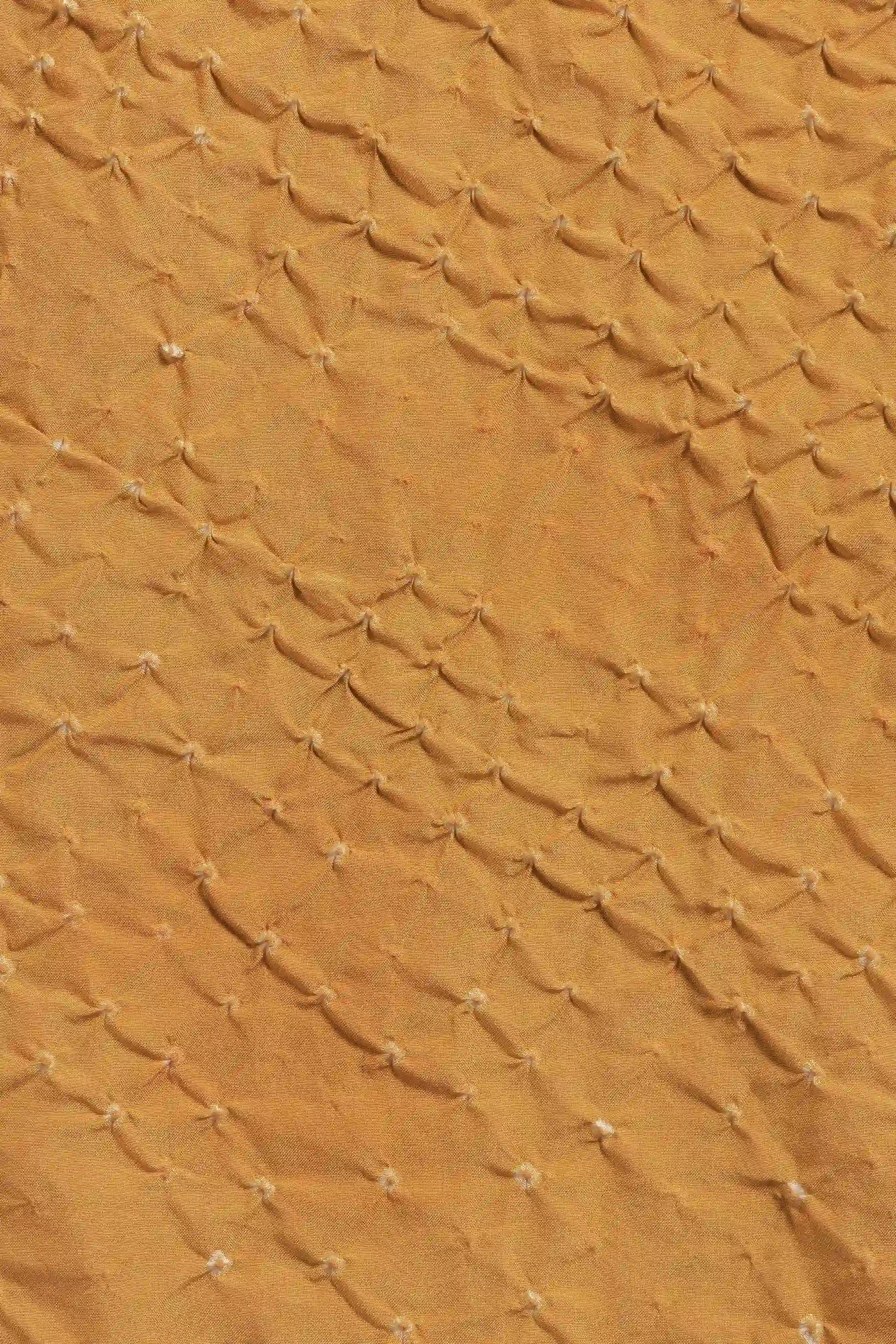 Mustard Yellow Silk Scarf