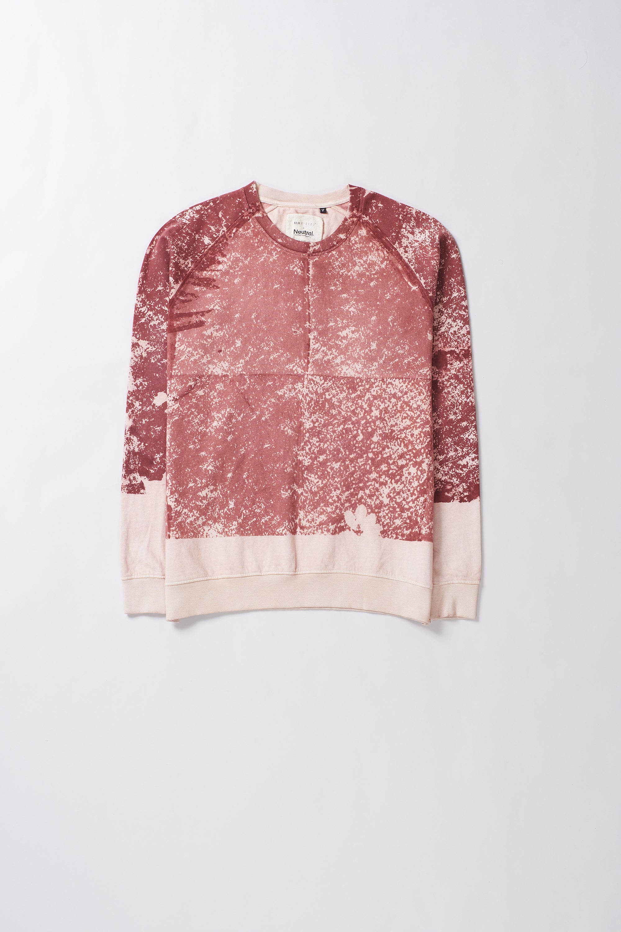 MULTI COLOUR BLOCKED SCREEN PRINTED ELEMENTAL SWEATSHIRT