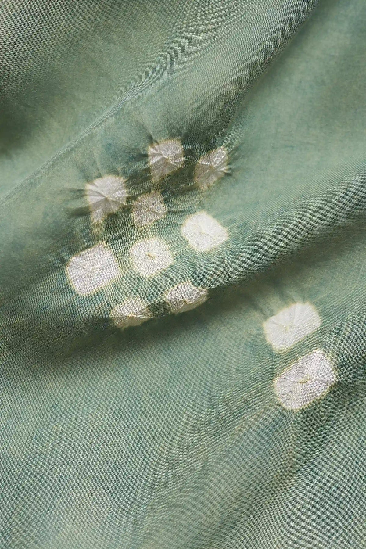 Olive Green Silk Trouser