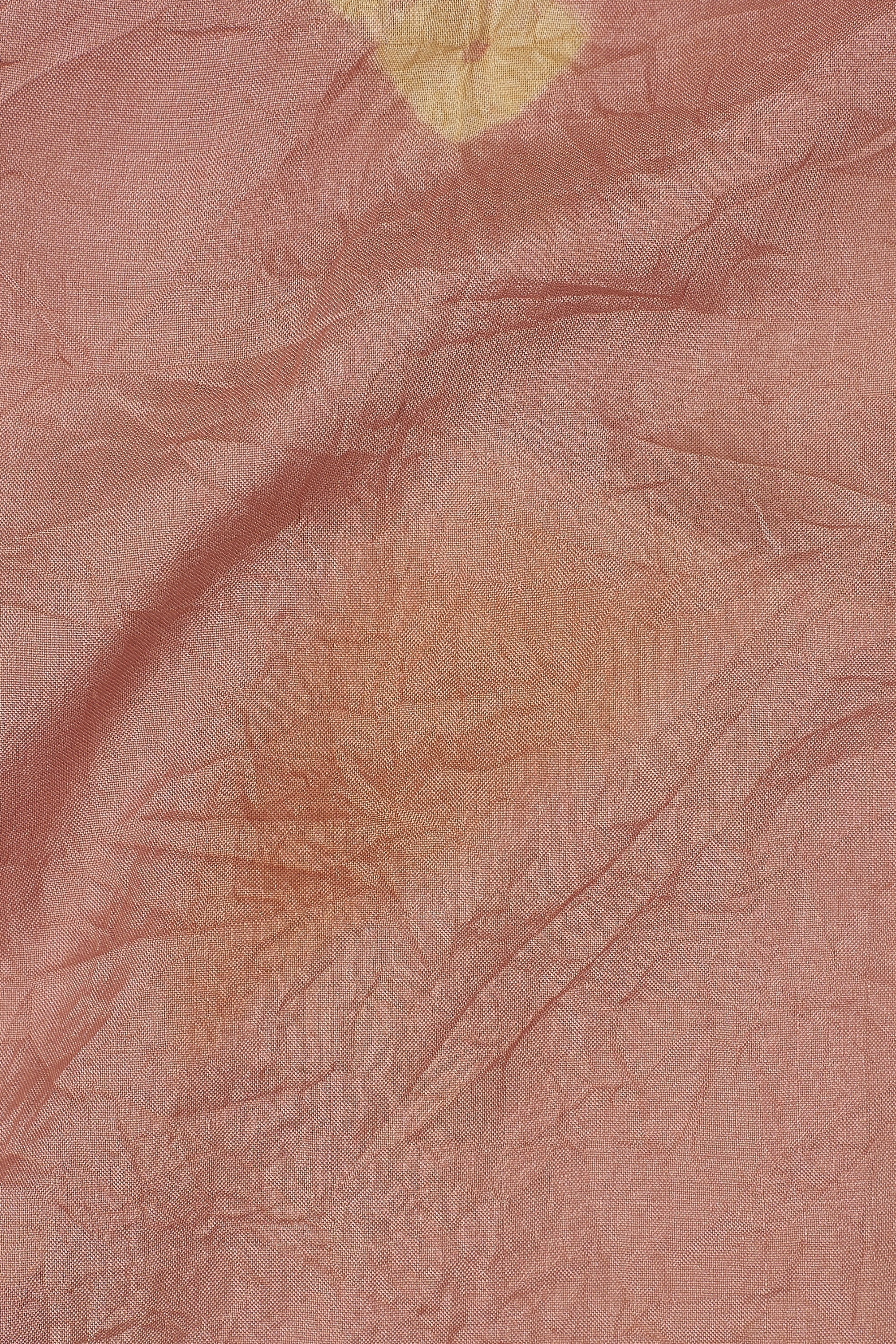 PEACH SILK BANDHANI UNISEX SHIRT
