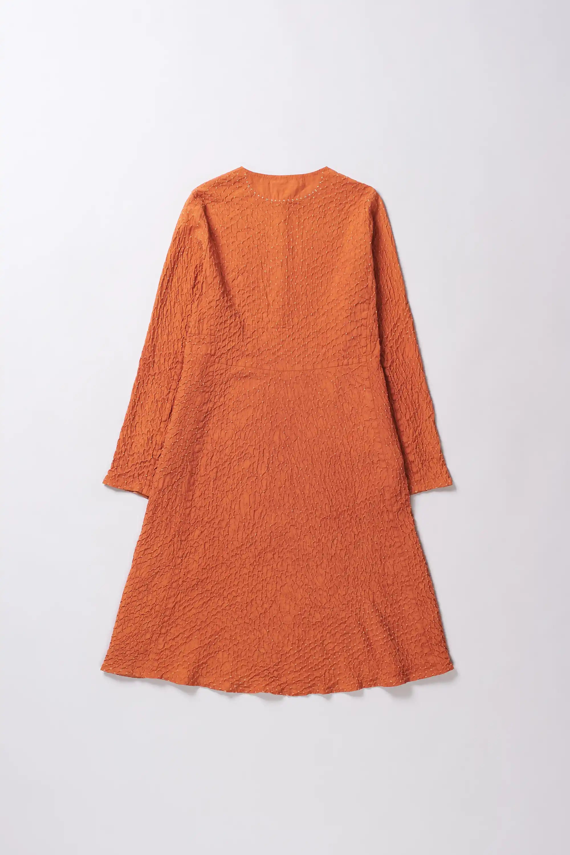 Orange Rust Women Dress