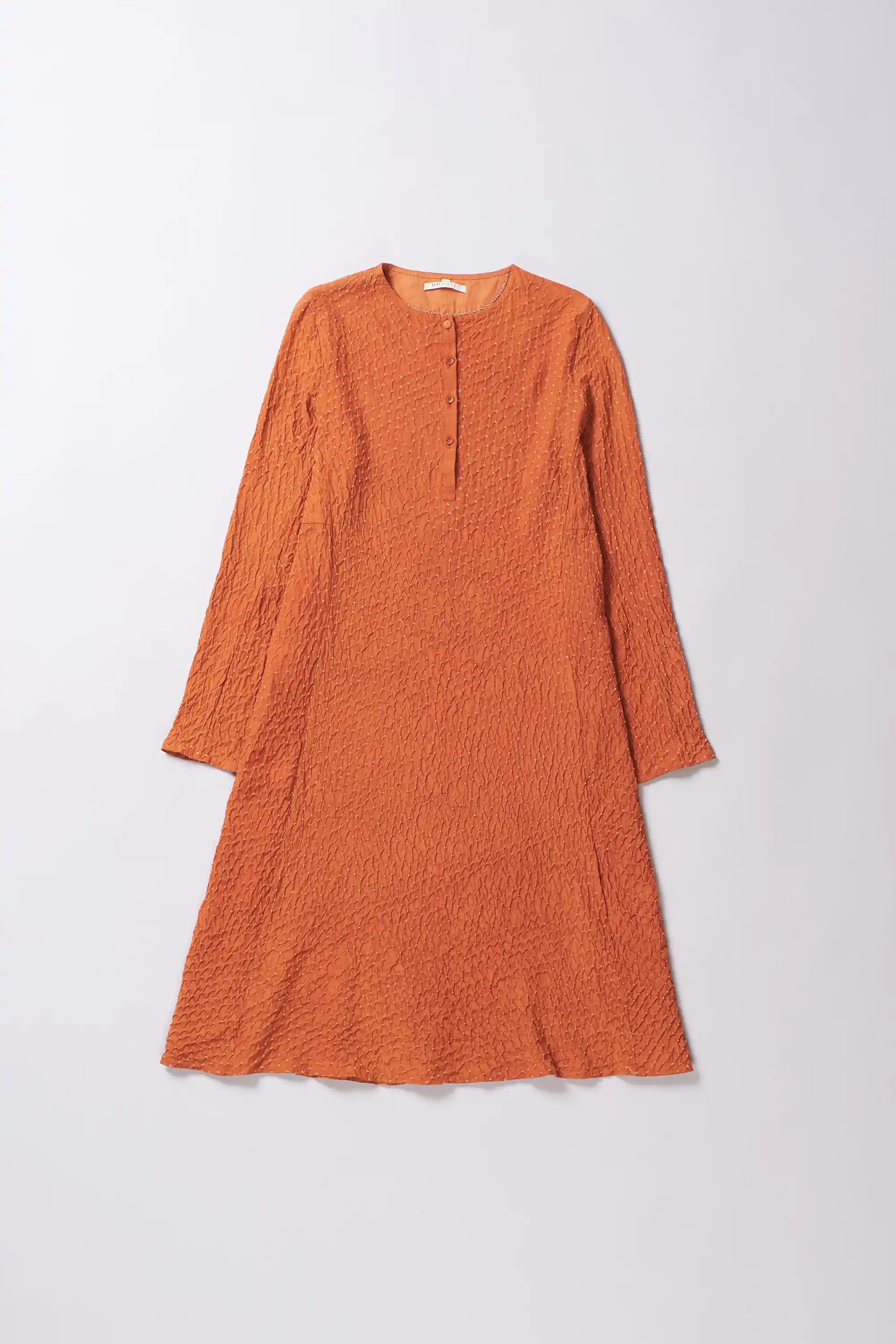 Orange Rust Women Dress