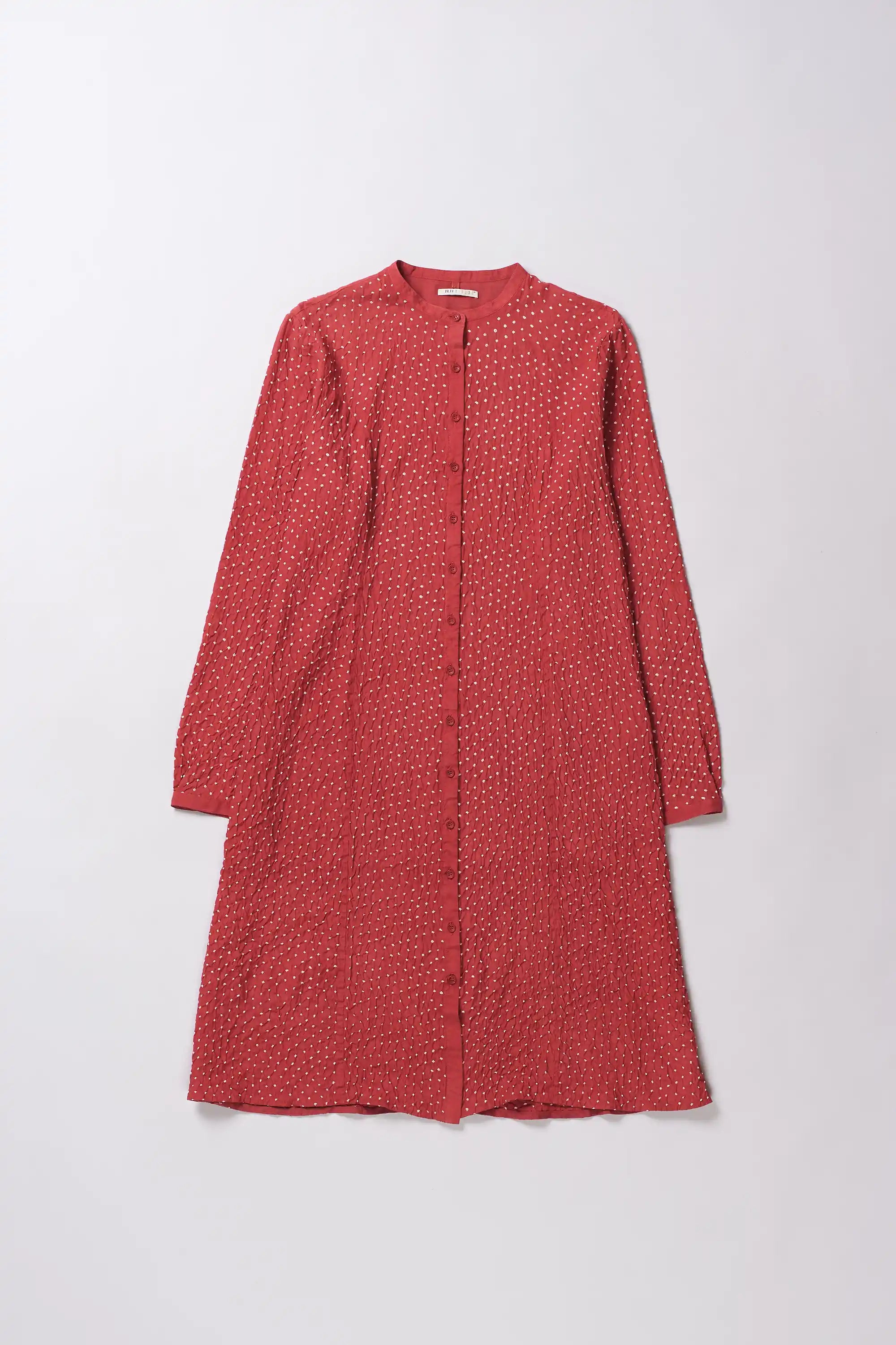 Red Bandhani Woman Dress