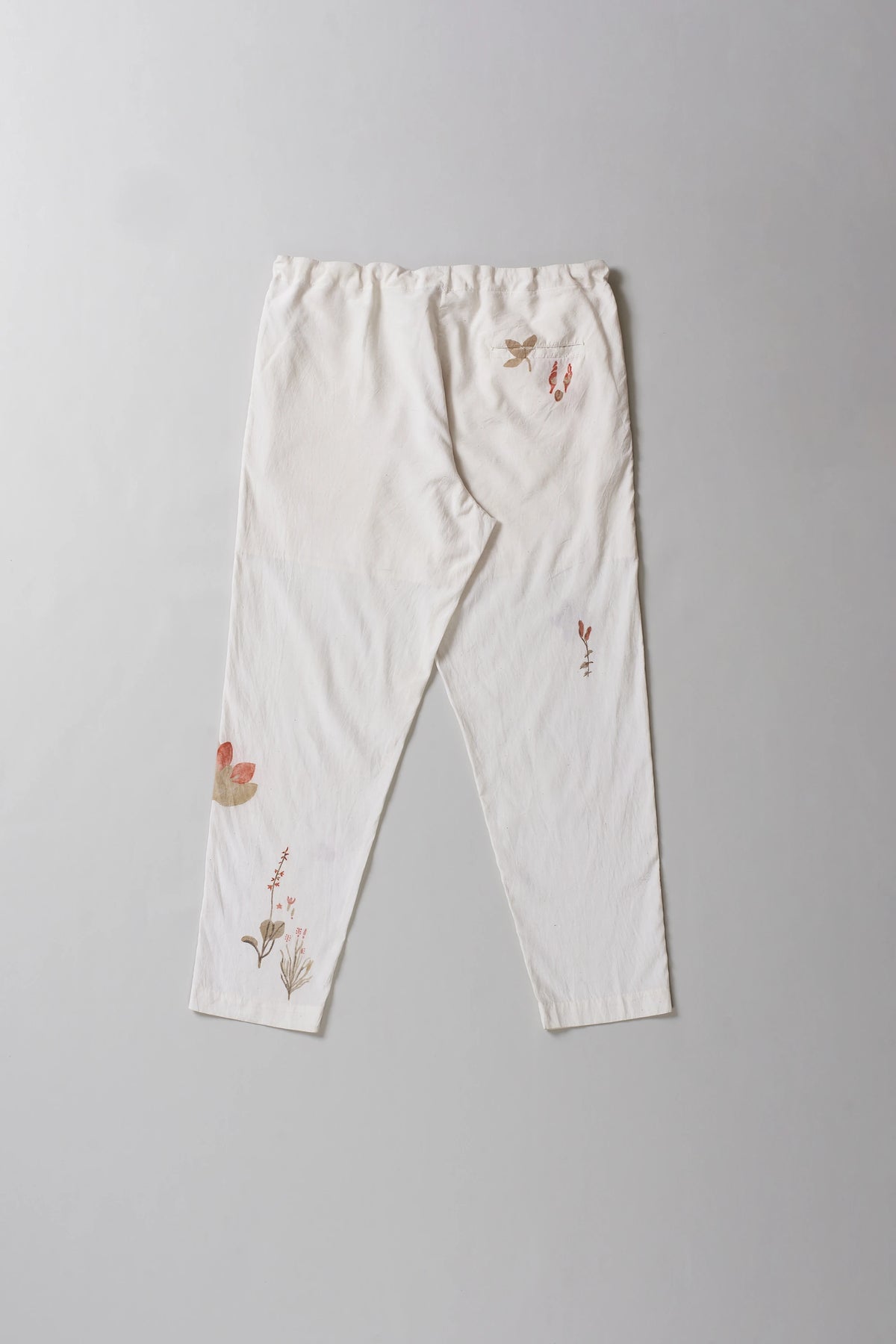 Handpainted Ecru Pant