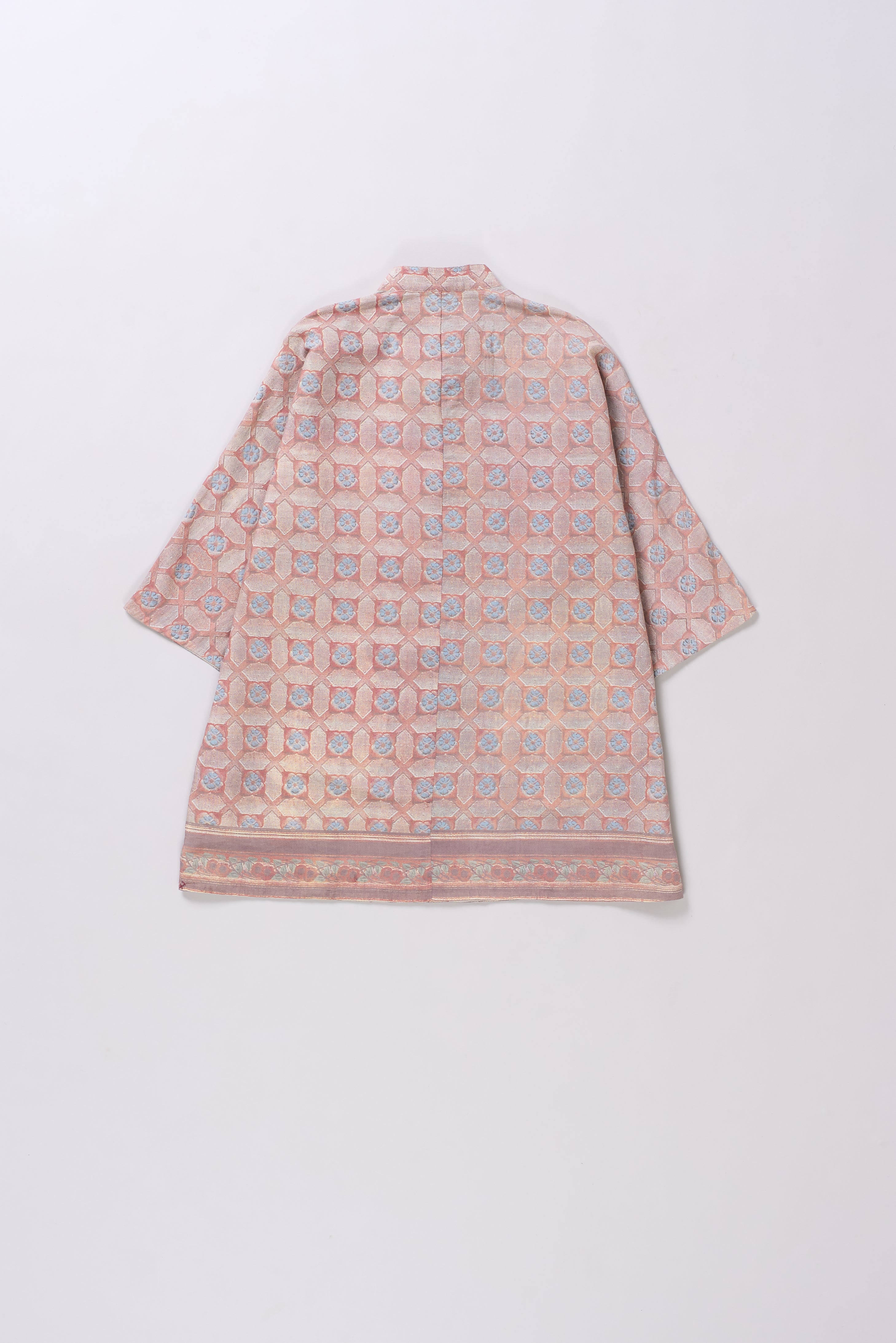 BRICK RED SCREEN PRINT SHIRT