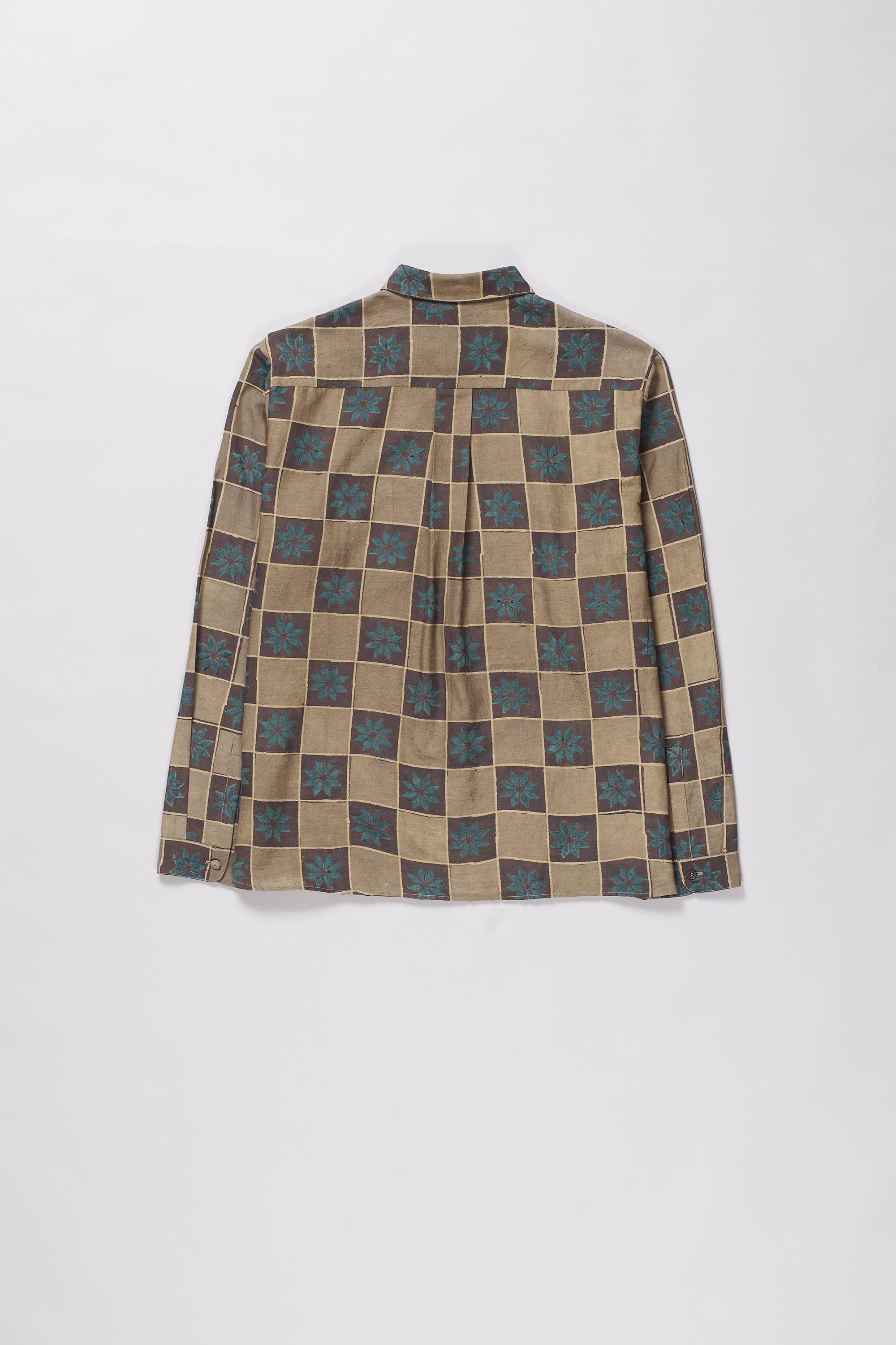BLOCK PRINTED STATEMENT SHIRT