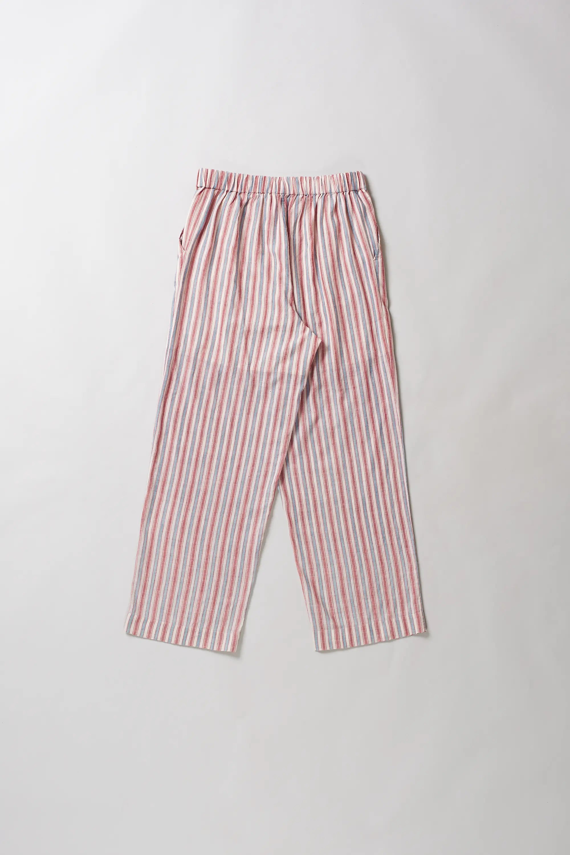 Multi-Colour Yarn Dyed Weft Stripes Pants