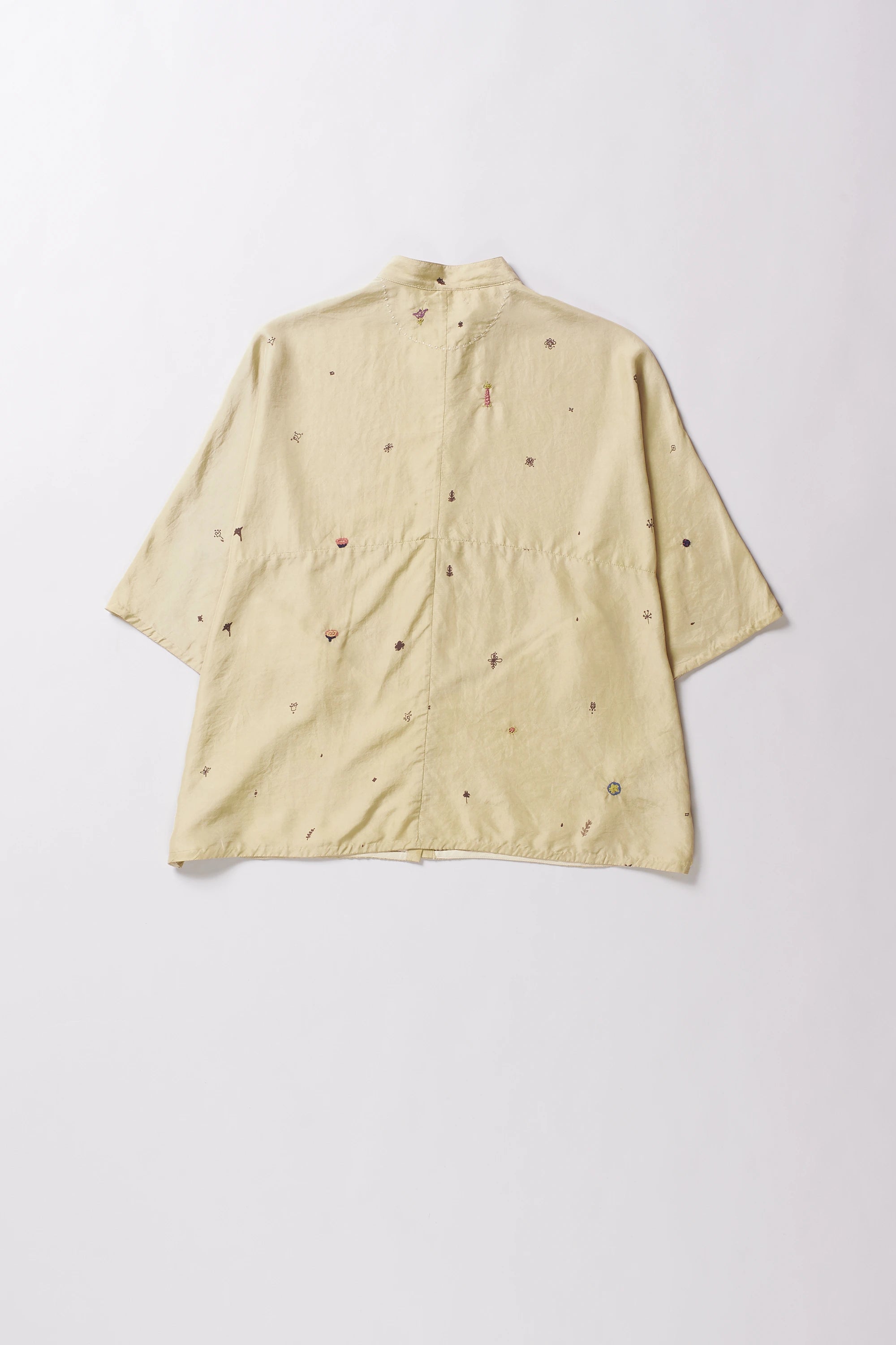 Whiskey Gold Silk Shirt