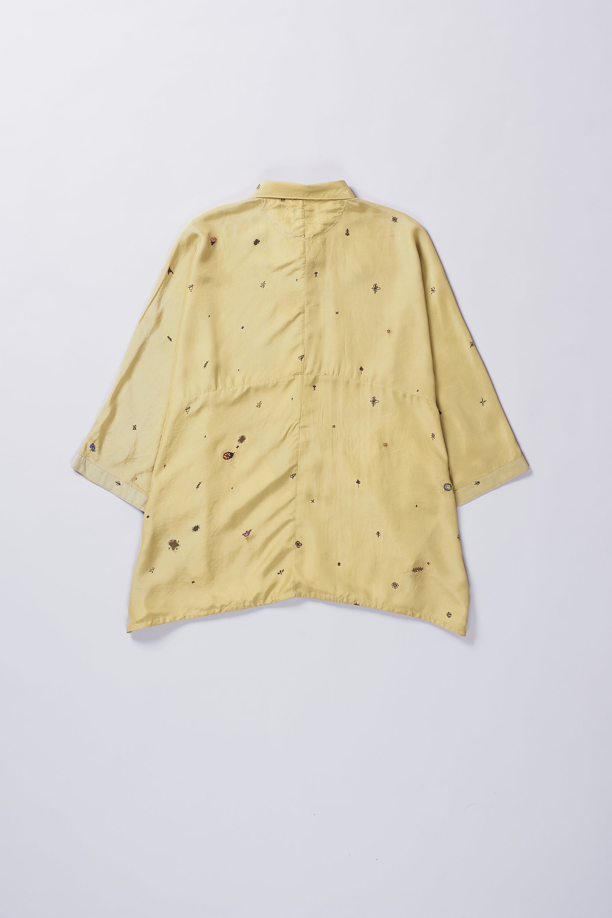 WHISKEY GOLD SILK UNISEX SHIRT